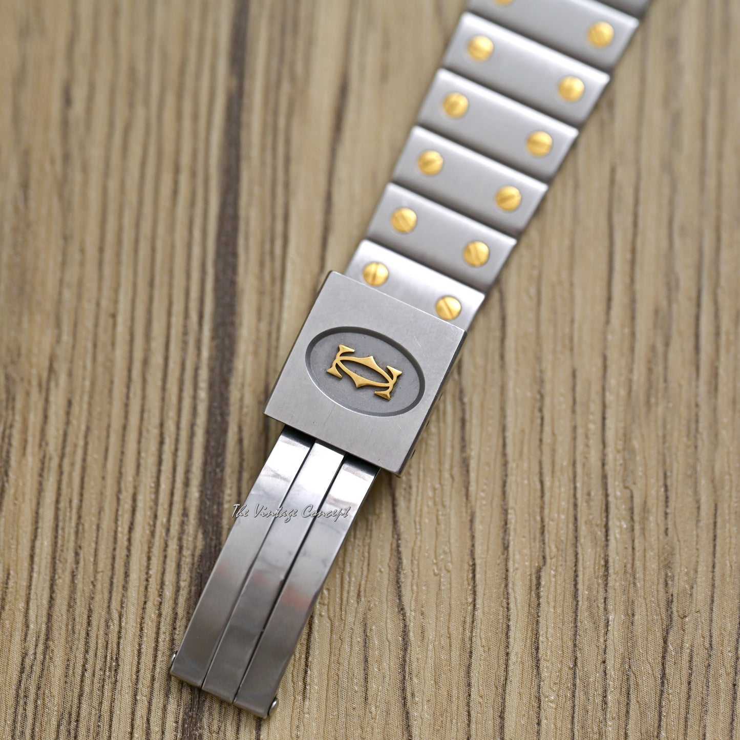 Cartier Two-Tones Santos Galbee with Quartz Ref. 187901