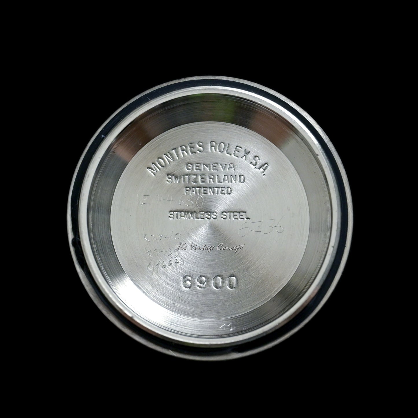 Rolex Two-Tones Lady Datejust Gold Dial Tiffany&Co. w/ Leather Strap Ref. 6917