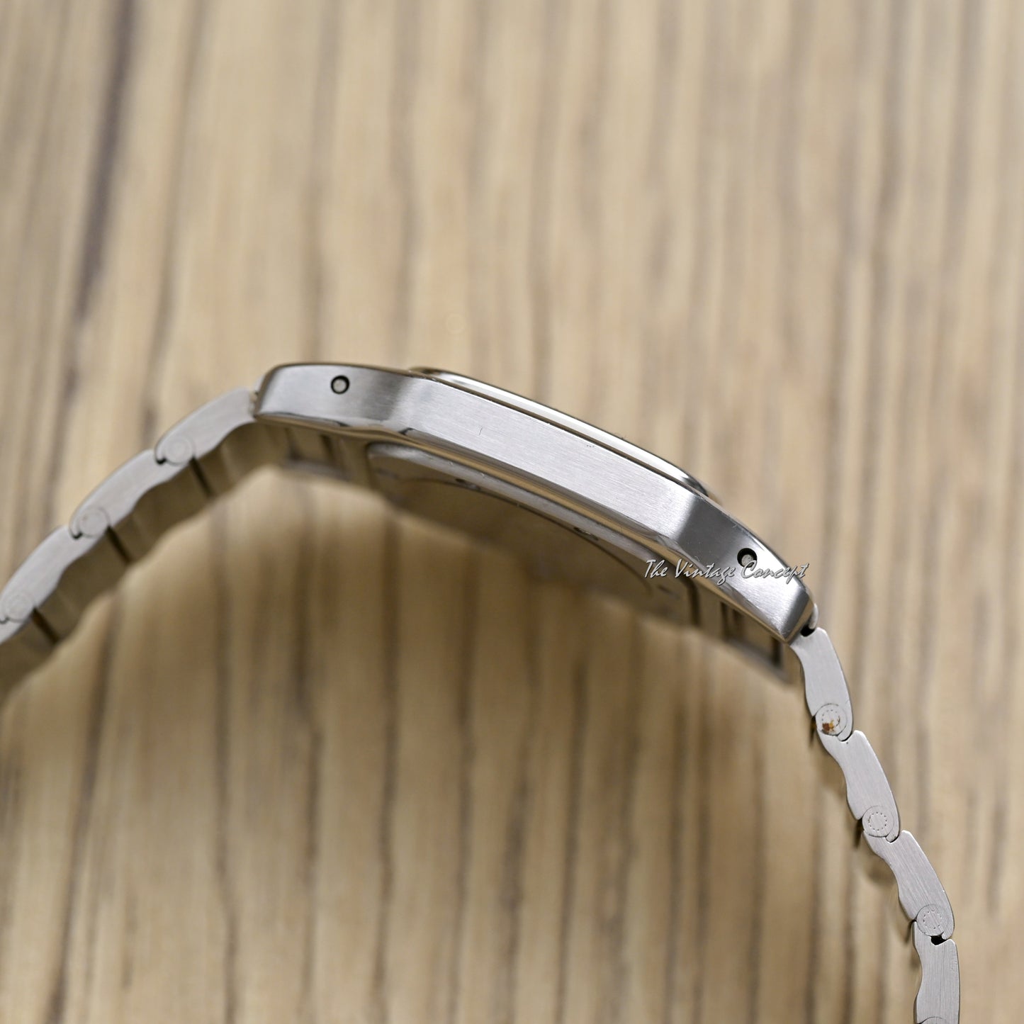 Cartier Steel Santos Galbee Small Size Quartz Ref. 1565