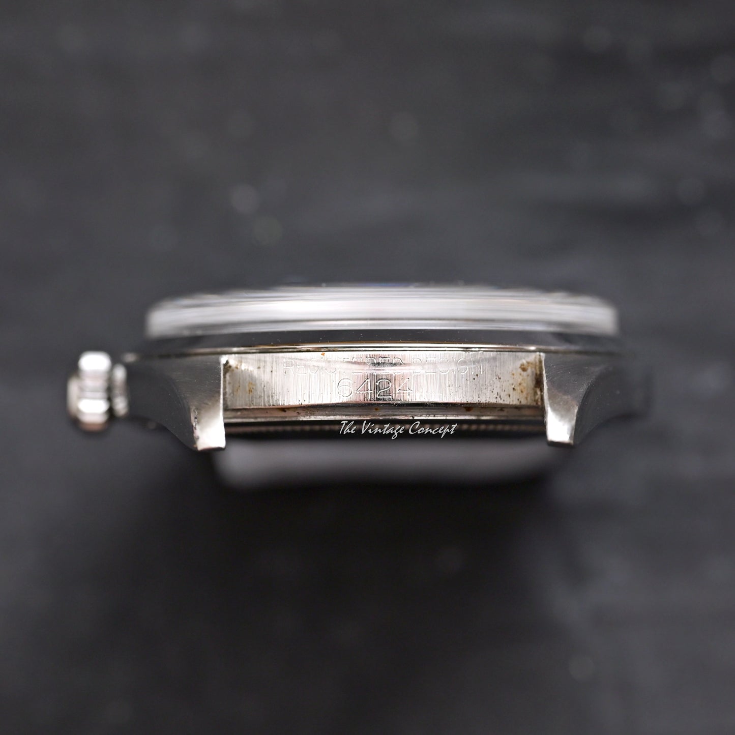 Rolex Steel Oyster Precision Silver Dial Manual Wind w/ Leather Strap Ref. 6424