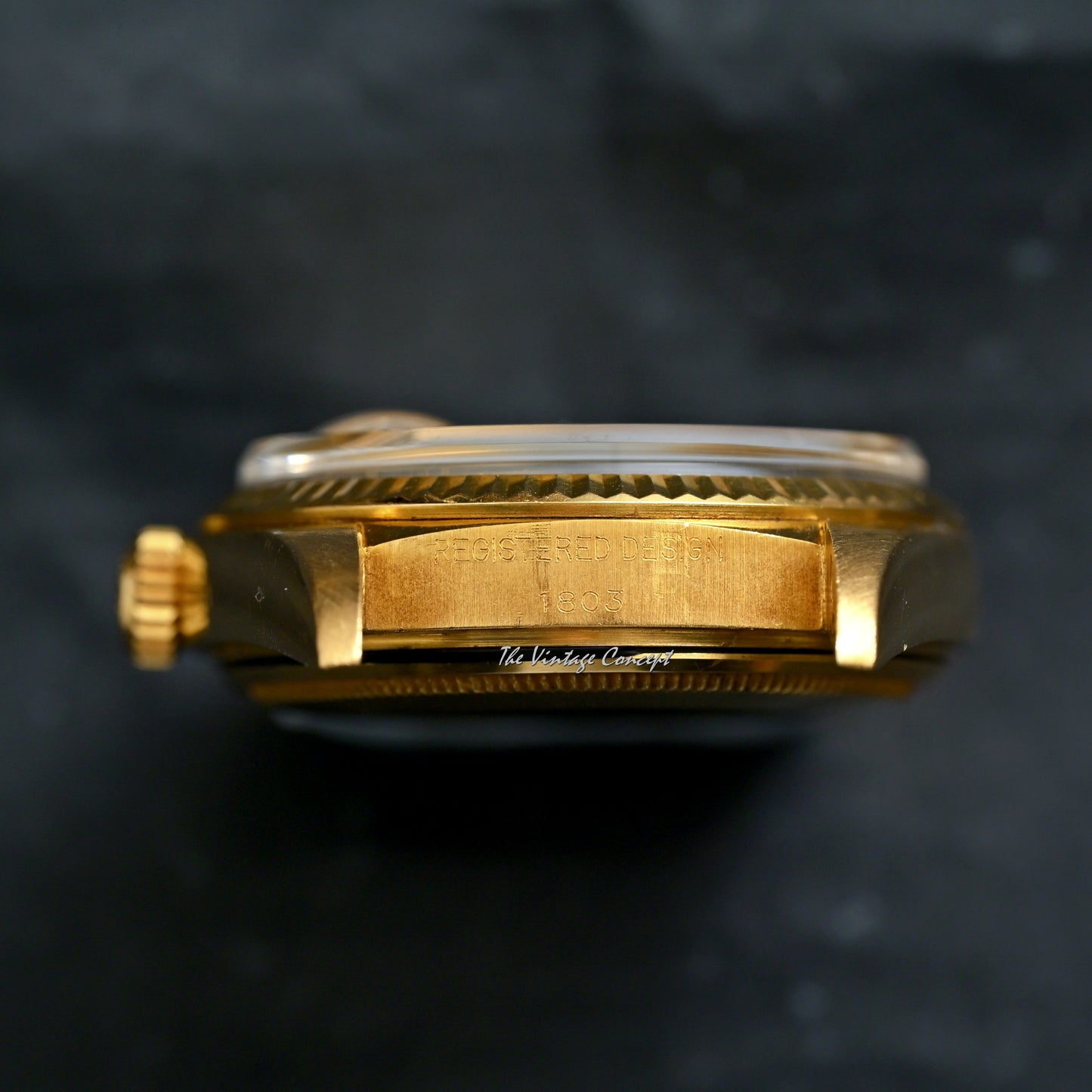 Rolex 18K Yellow Gold Day-Date Gold Dial w/ Box, paper, tags & booklet Ref. 1803