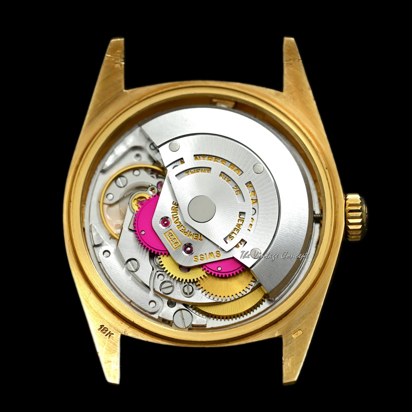 Rolex 18K Yellow Gold Day-Date Gold Dial w/ Box, paper, tags & booklet Ref. 1803