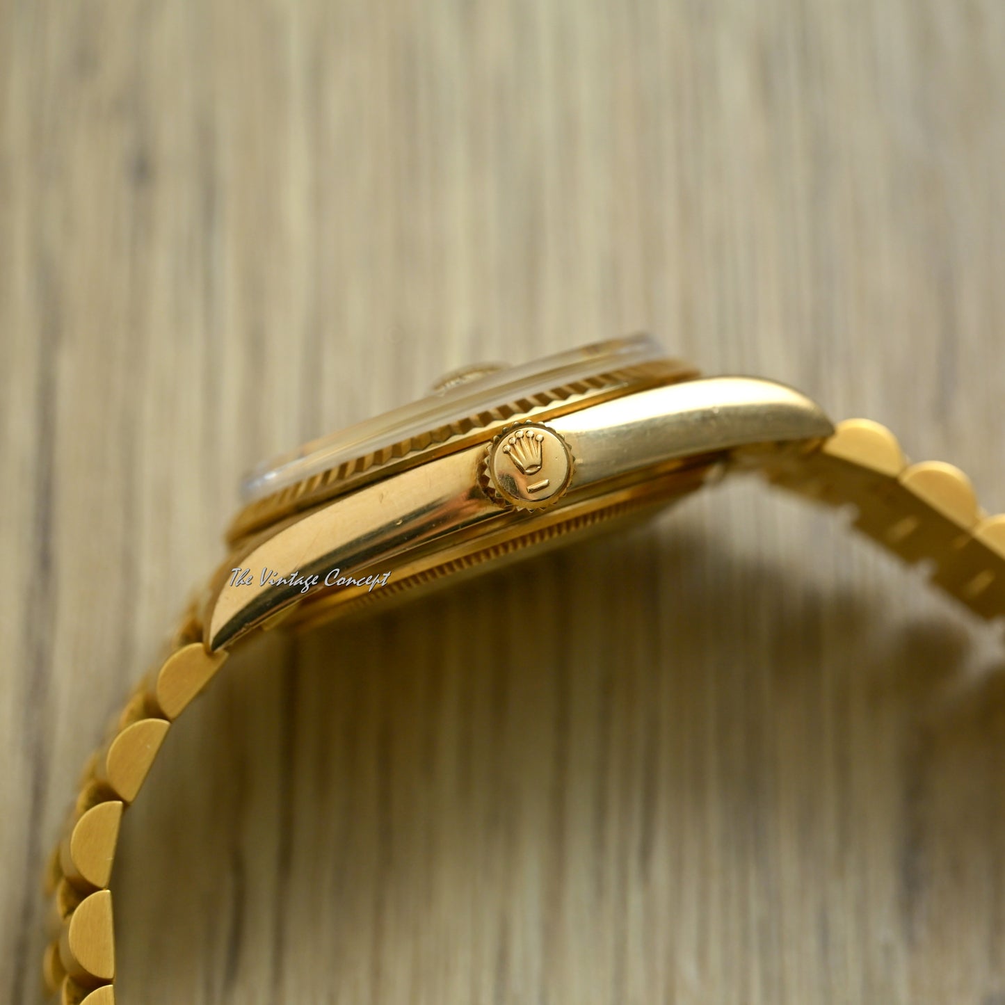 Rolex 18K Yellow Gold Day-Date Gold Dial w/ Box, paper, tags & booklet Ref. 1803