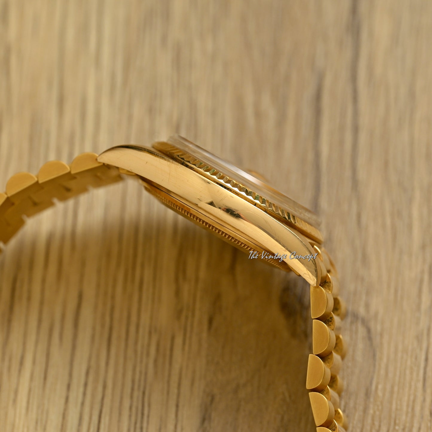 Rolex 18K Yellow Gold Day-Date Gold Dial w/ Box, paper, tags & booklet Ref. 1803