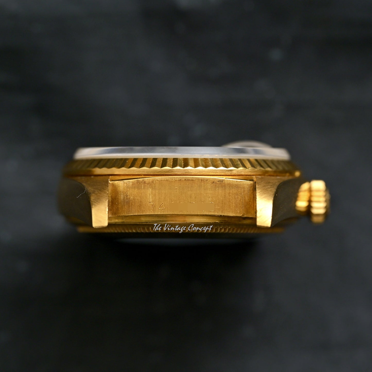 Rolex 18K Yellow Gold Day-Date Stella Gradient Oxblood Dial with Diamond Indexes w/ President Bracelet Ref. 18038