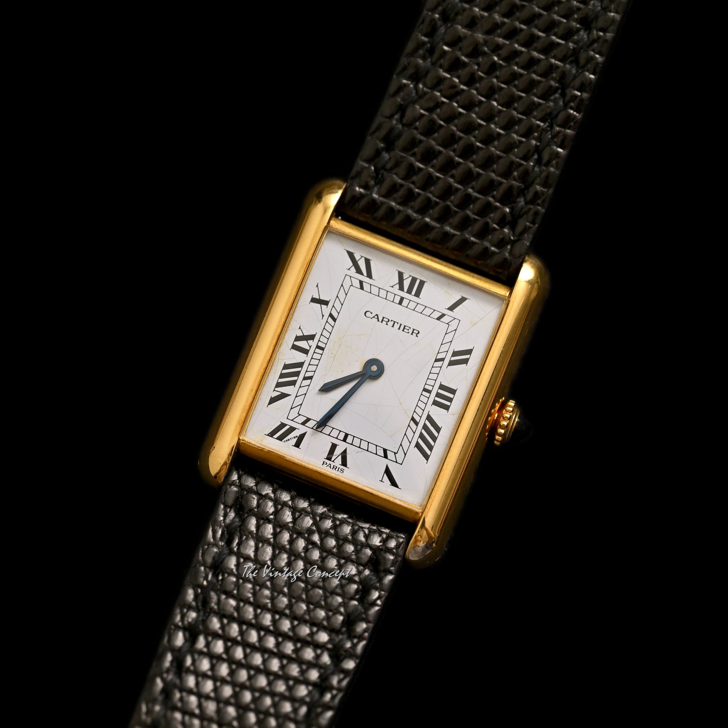 Cartier 18K Yellow Gold Tank Louis Manual Ref. 78086