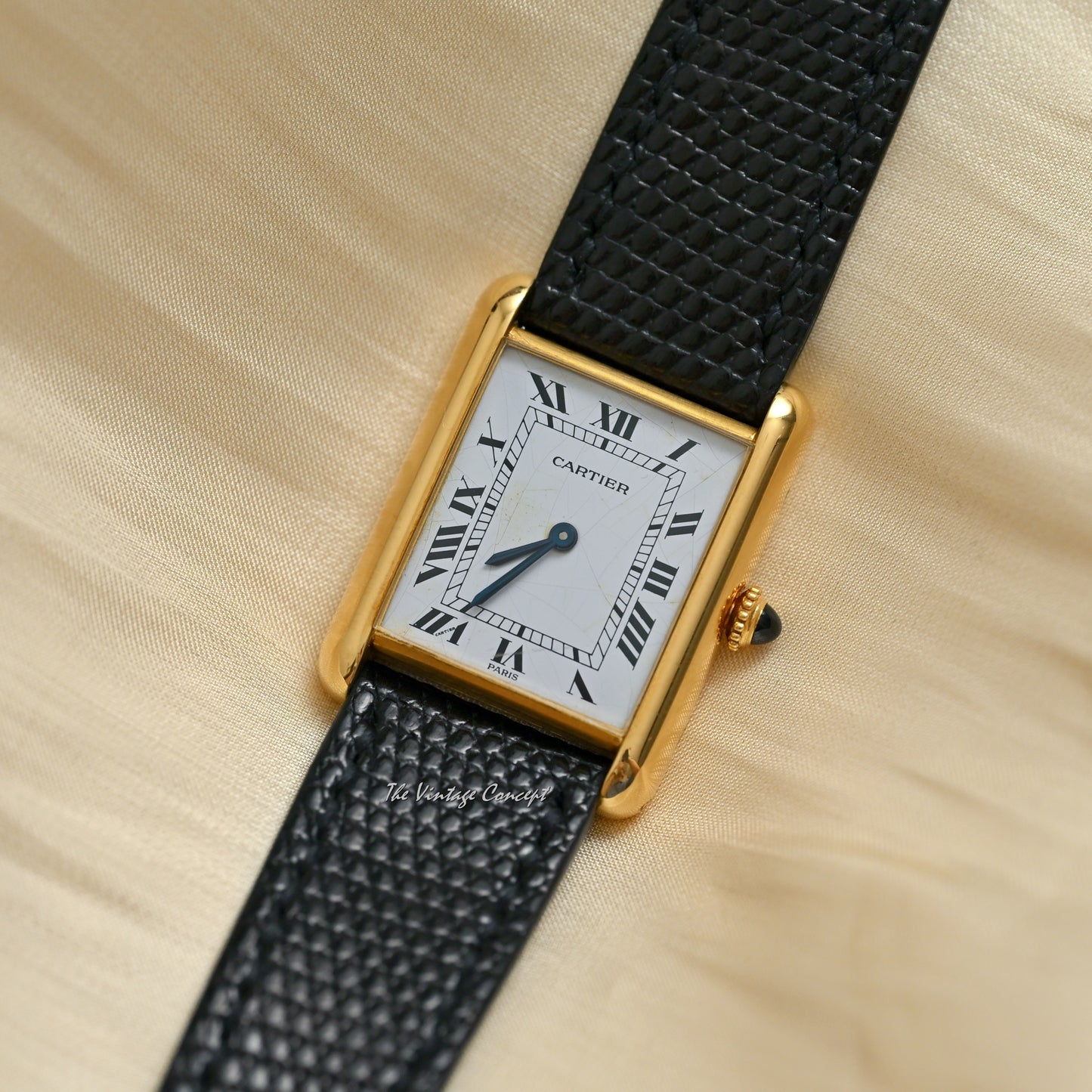 Cartier 18K Yellow Gold Tank Louis Manual Ref. 78086