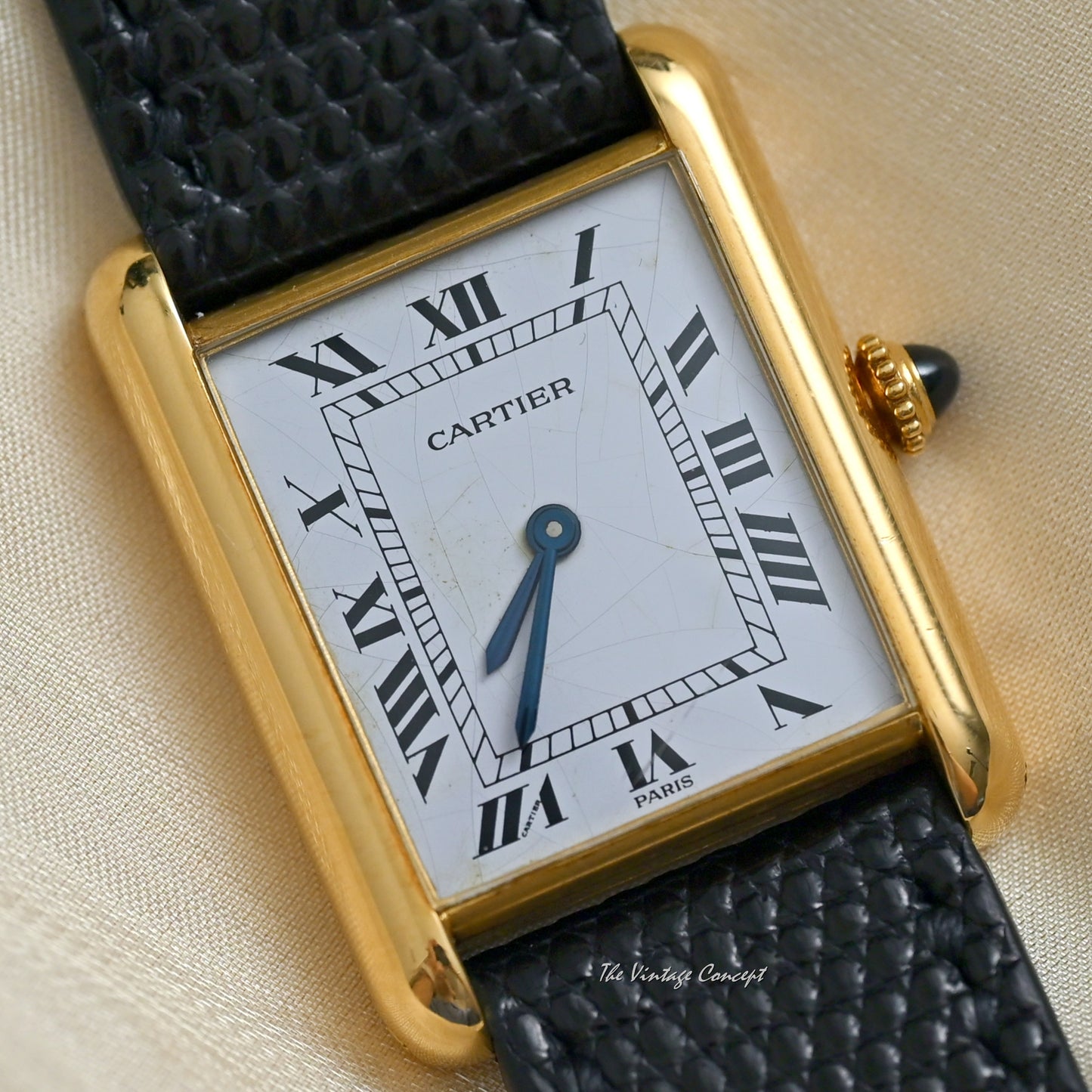 Cartier 18K Yellow Gold Tank Louis Manual Ref. 78086