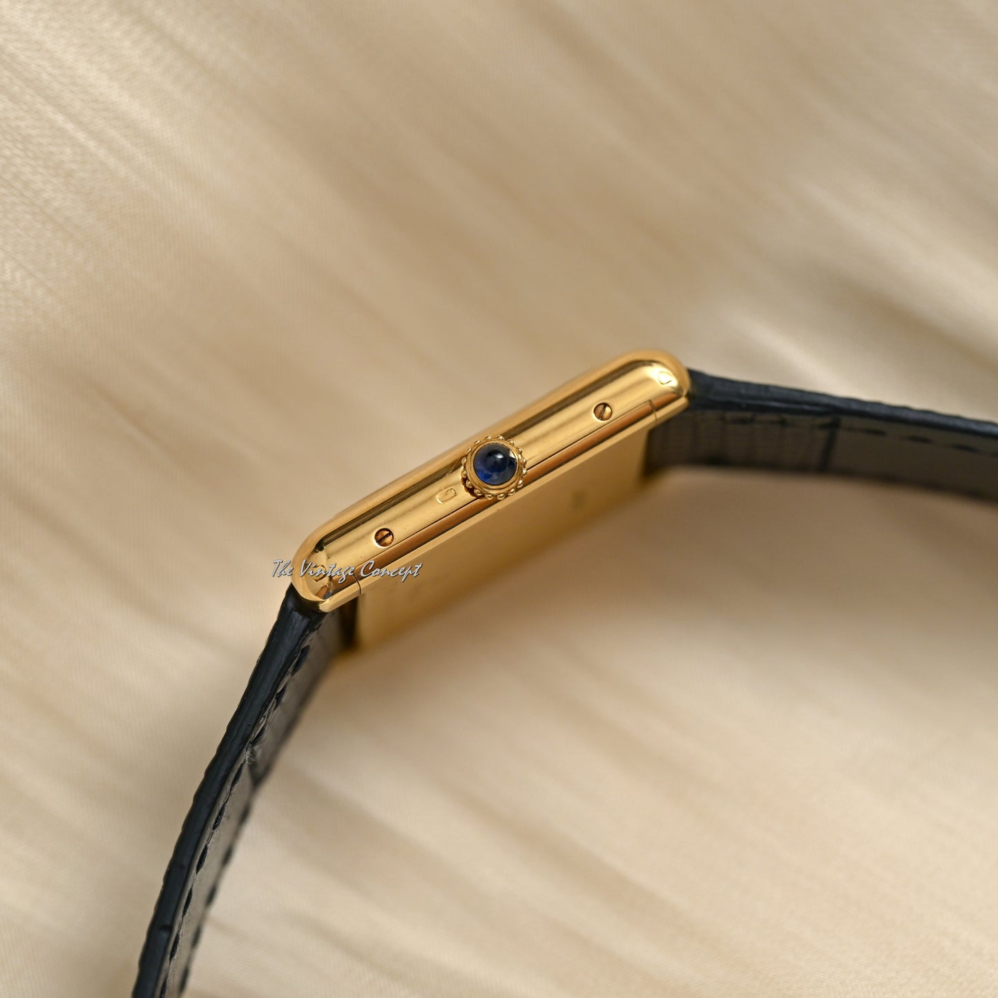 Cartier 18K Yellow Gold Tank Louis Manual Ref. 78086