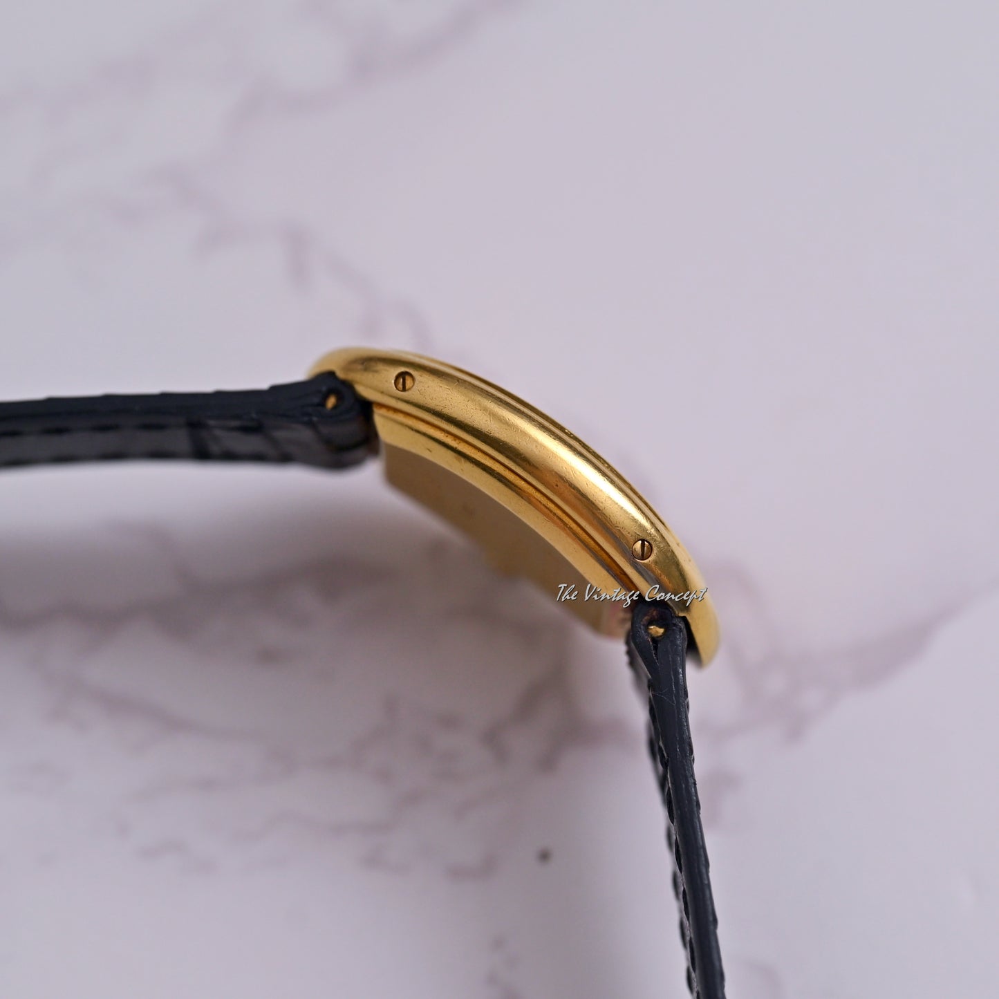 Cartier 18K Yellow Gold Baignoire Paris Dial Ref. 78094