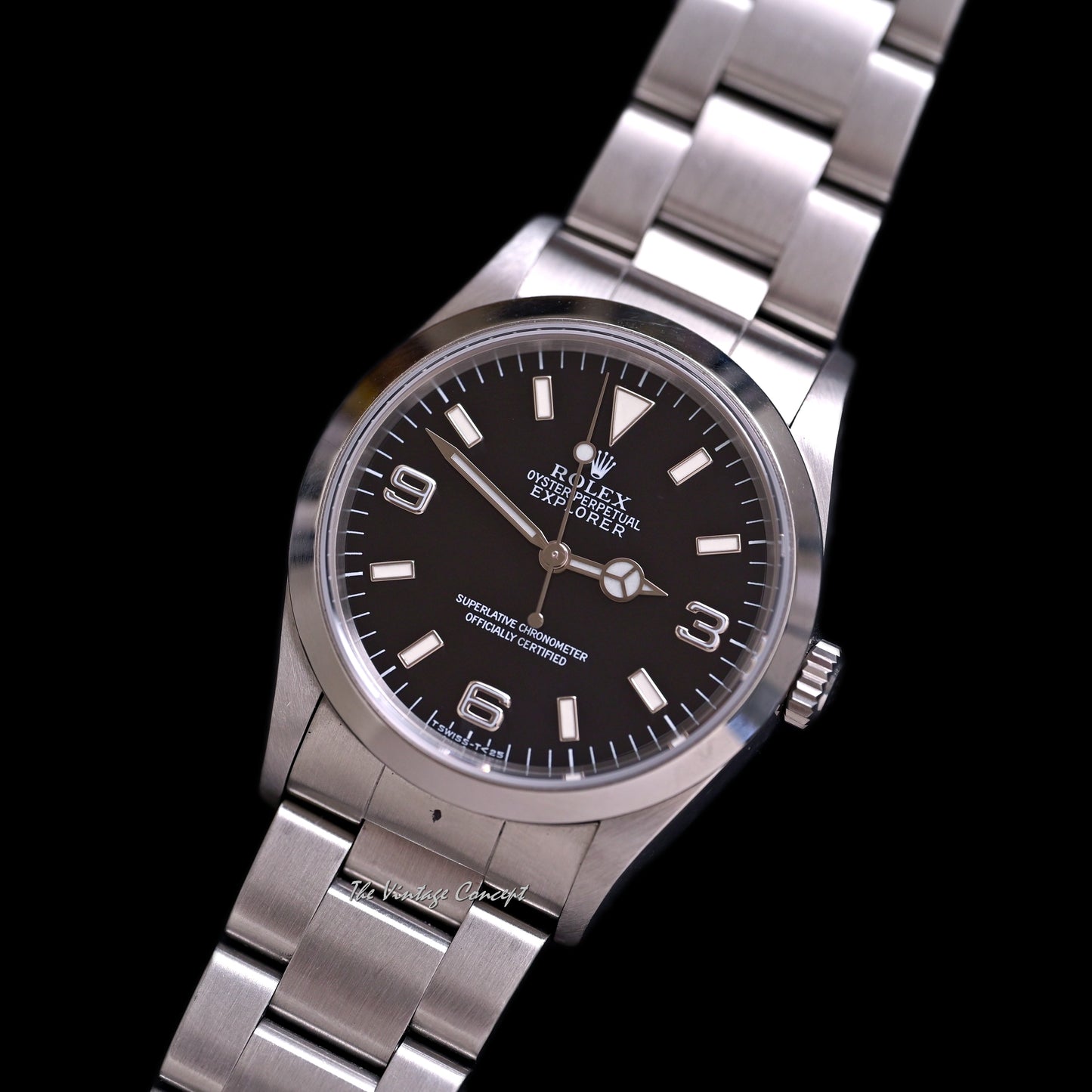Rolex Steel Explorer I w/ Oyster Bracelet Ref. 14270