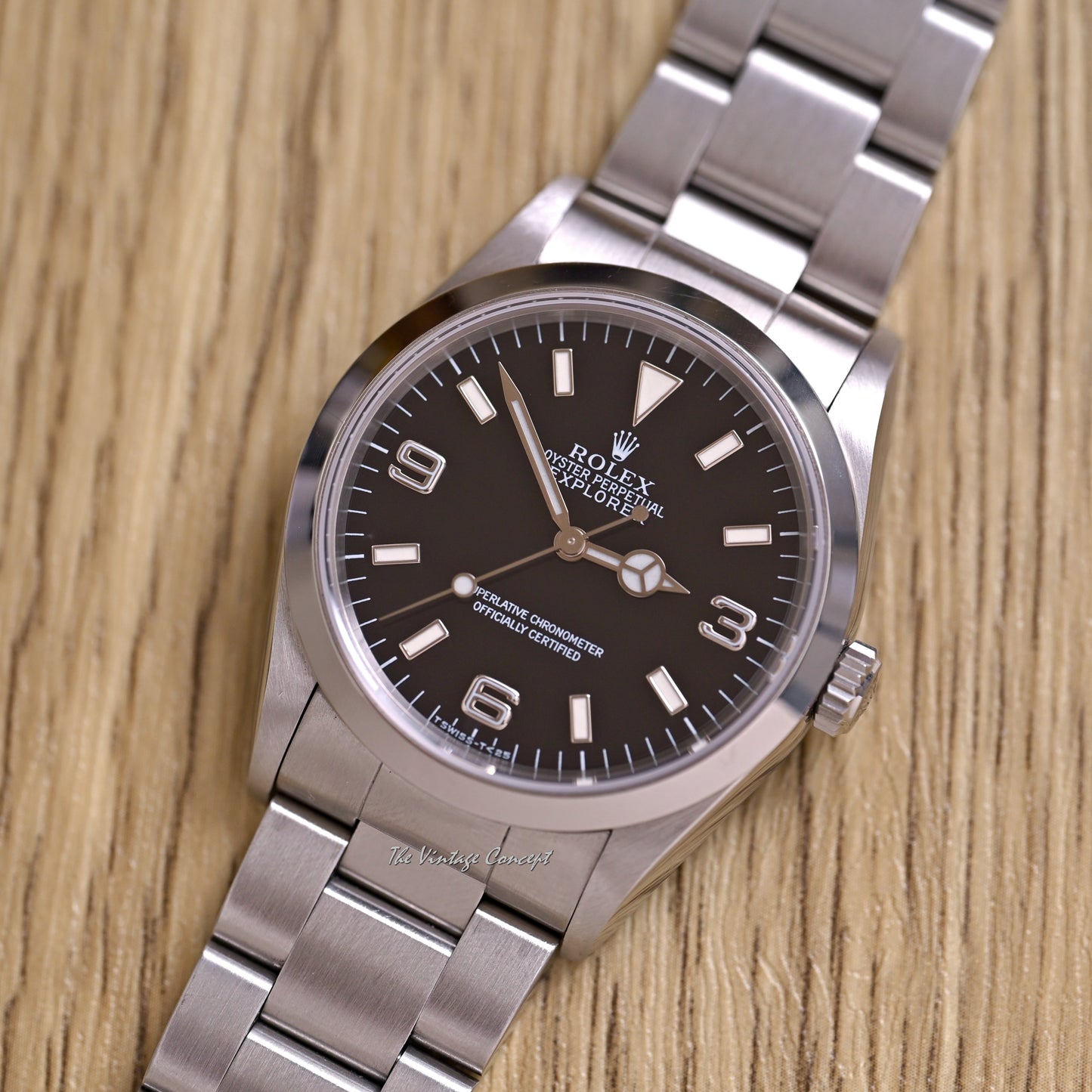 Rolex Steel Explorer I w/ Oyster Bracelet Ref. 14270