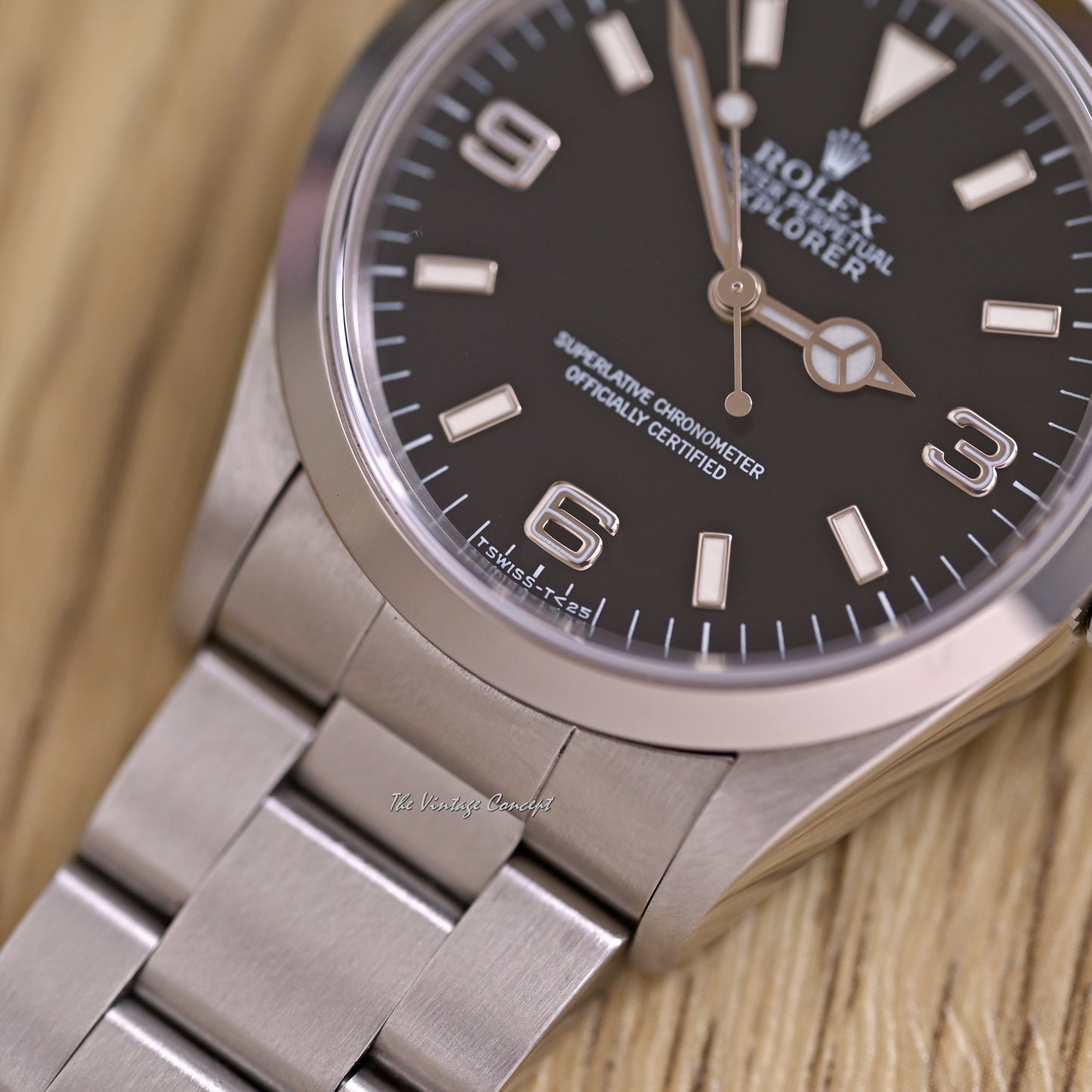 Rolex Steel Explorer I w/ Oyster Bracelet Ref. 14270