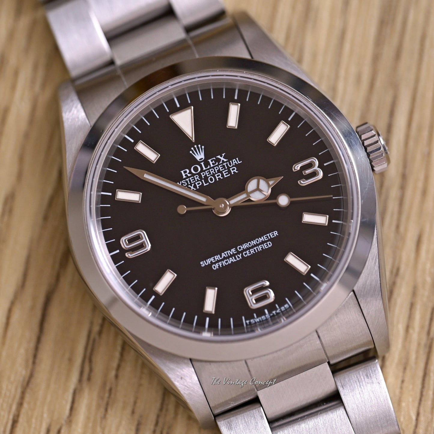 Rolex Steel Explorer I w/ Oyster Bracelet Ref. 14270