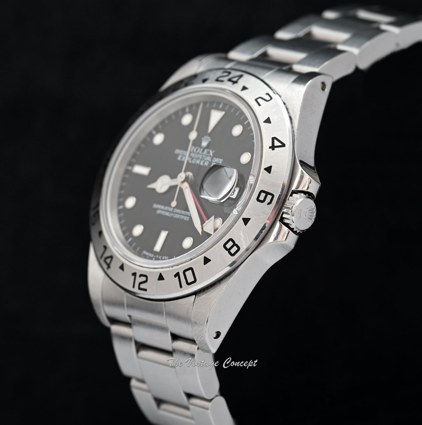 Rolex Explorer II Black Dial 16570 w/ Original Paper