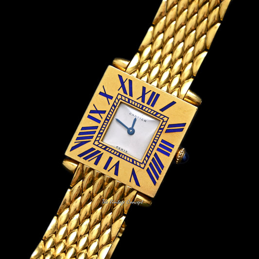 Cartier 18K Yellow Gold Obus Jumbo w/ Yellow Gold Braclet