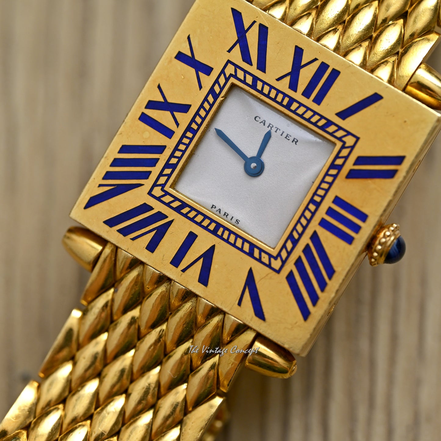 Cartier 18K Yellow Gold Obus Jumbo w/ Yellow Gold Braclet