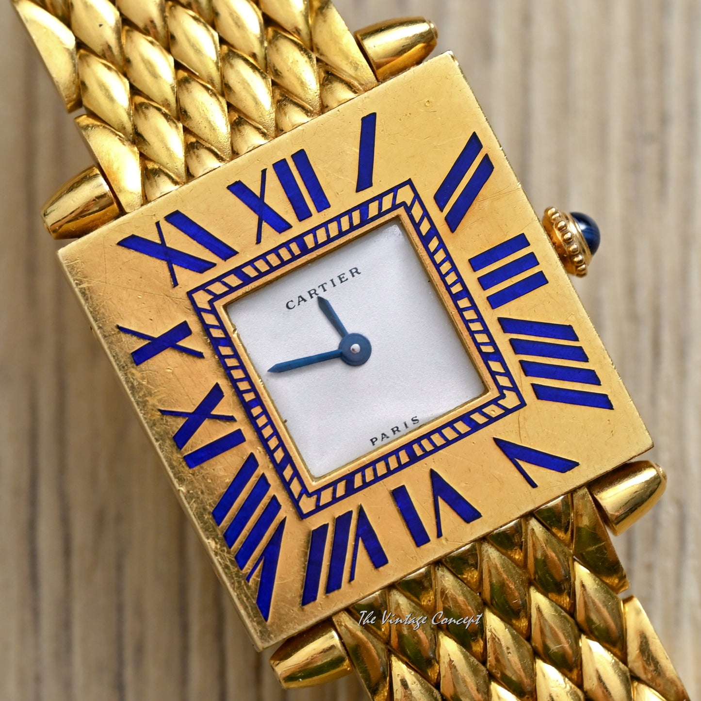 Cartier 18K Yellow Gold Obus Jumbo w/ Yellow Gold Braclet