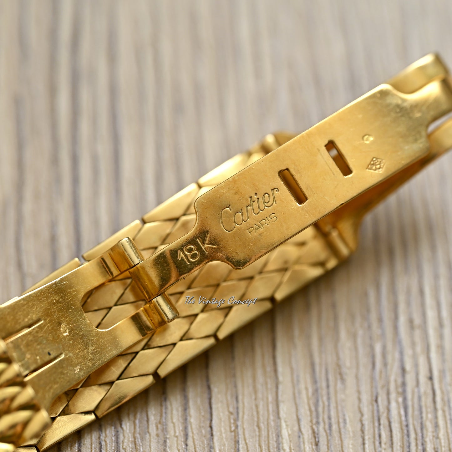 Cartier 18K Yellow Gold Obus Jumbo w/ Yellow Gold Braclet