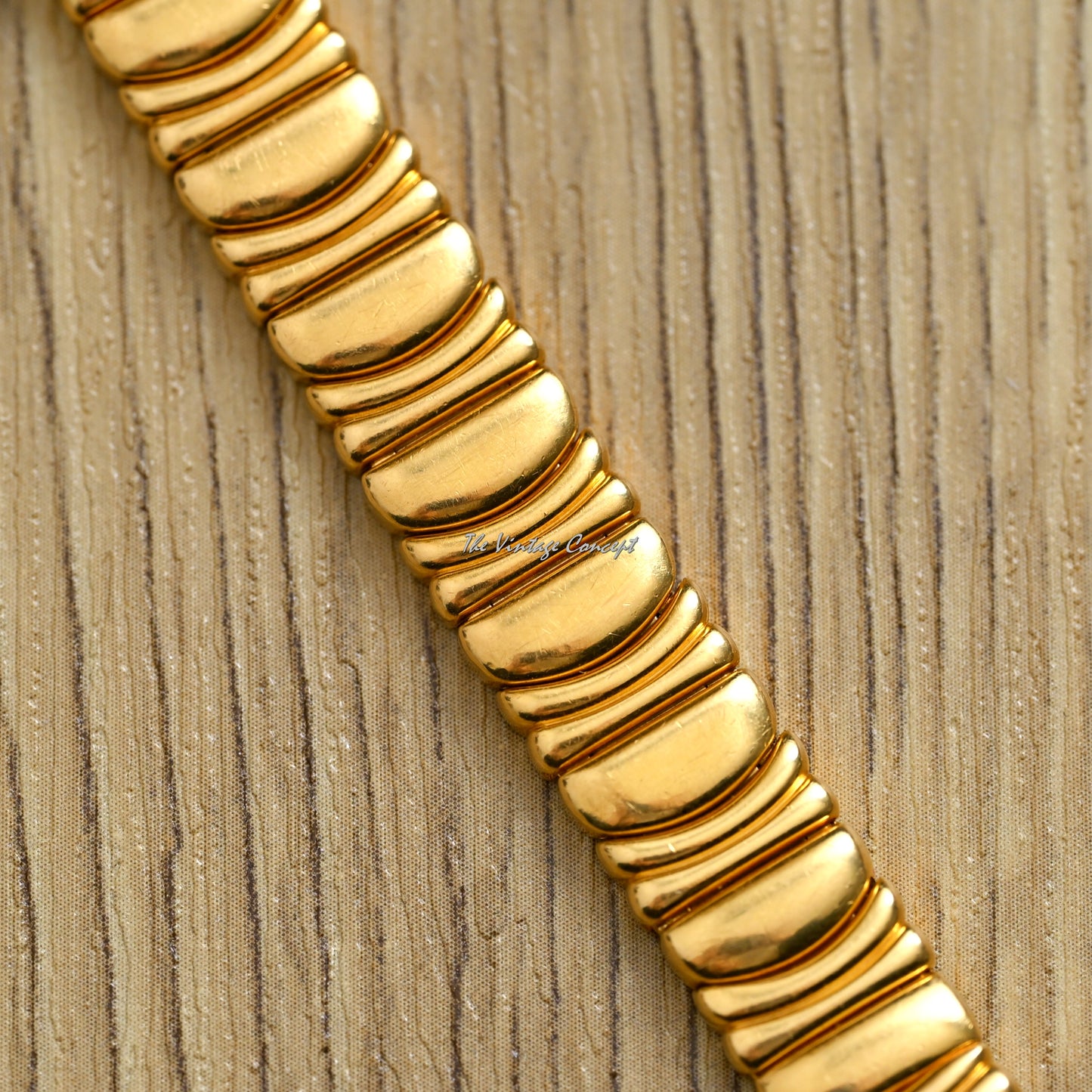 Cartier 18K Yellow Gold Mini Baignoire Swiss Dial Quartz Ref. 2368