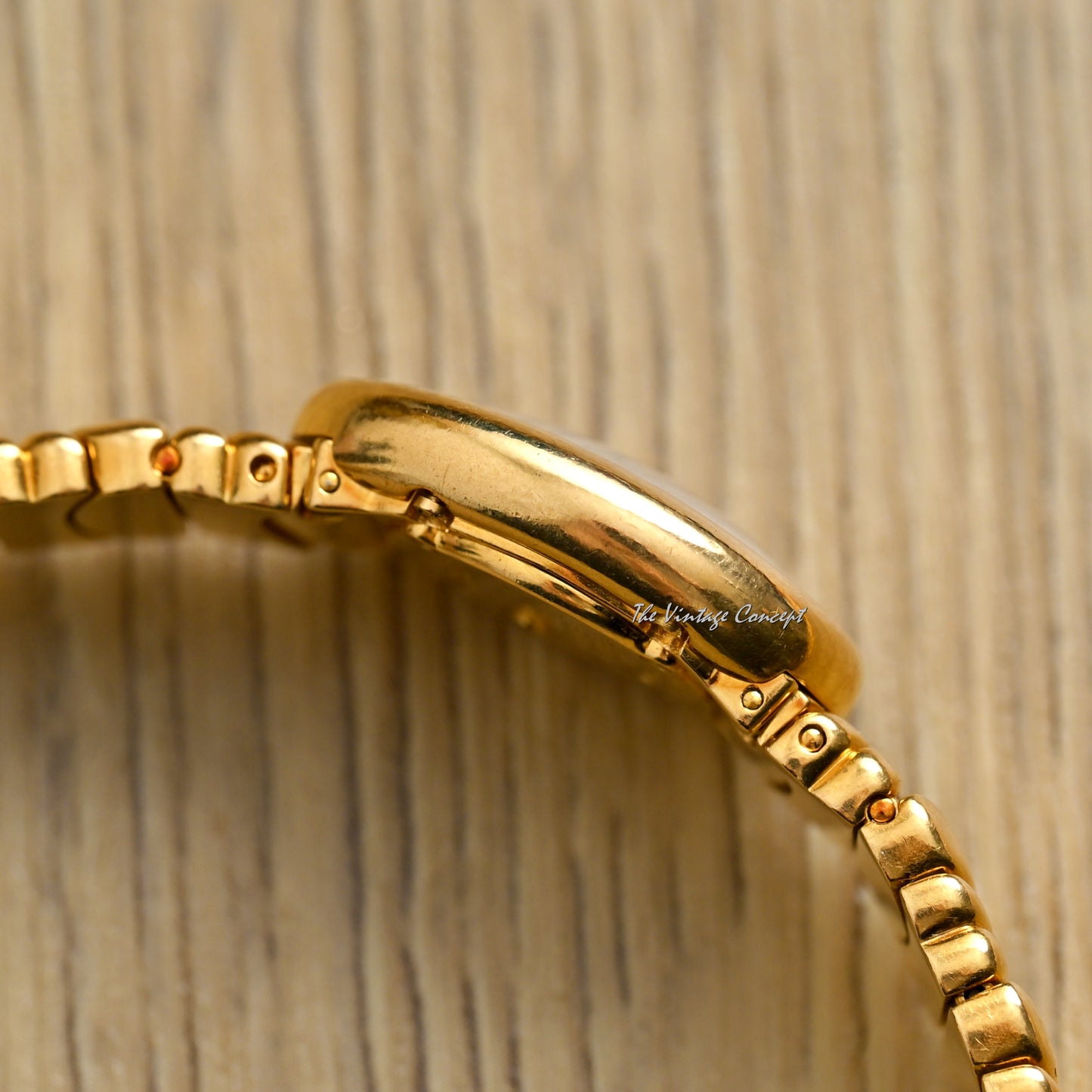 Cartier 18K Yellow Gold Mini Baignoire Swiss Dial Quartz Ref. 2368