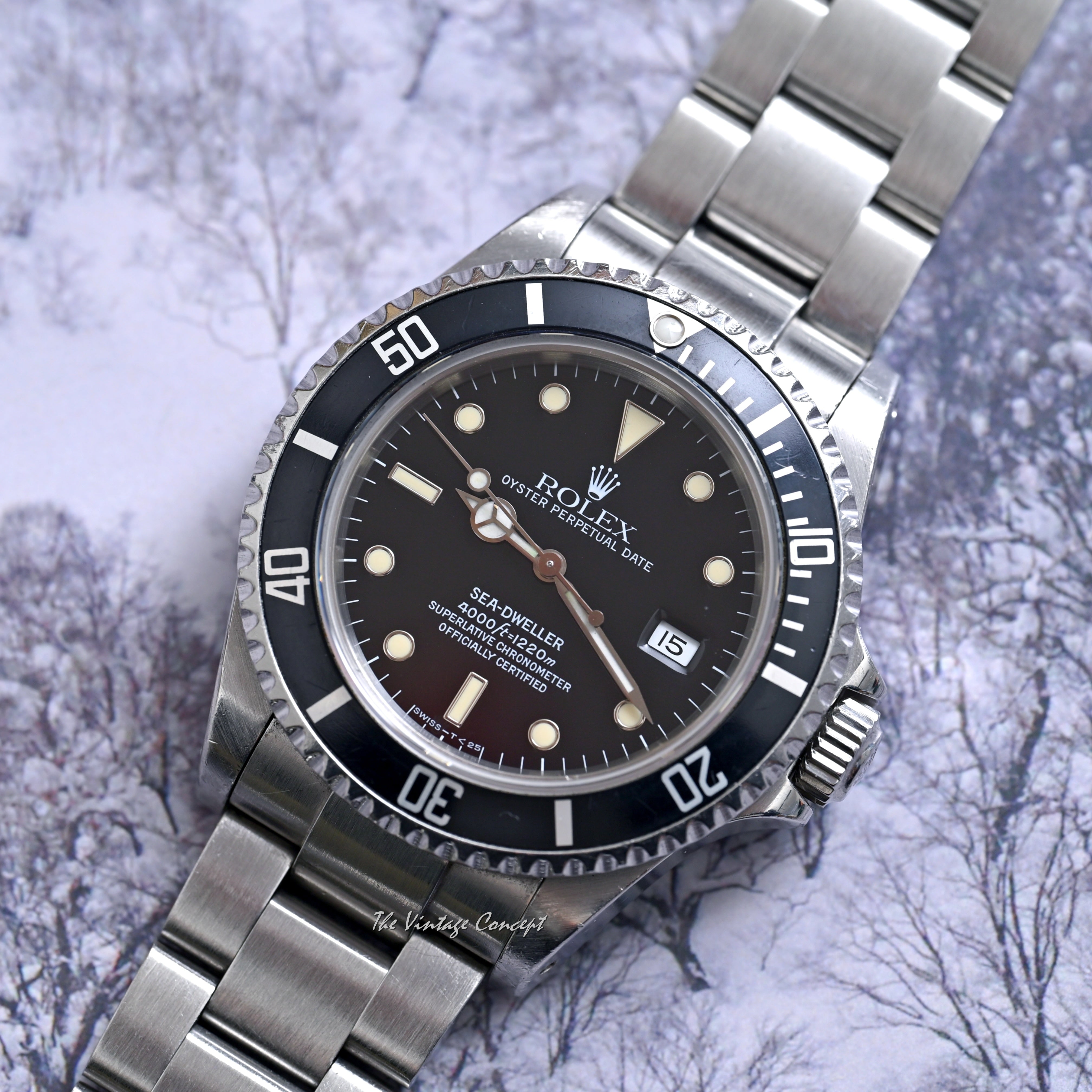 Rolex Steel Sea-Dweller w/ Oyster Bracelet Ref. 16600 (SOLD) – The