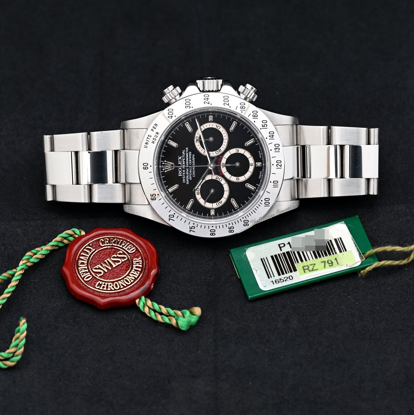 Rolex Daytona “P Series” Black Dial 16520