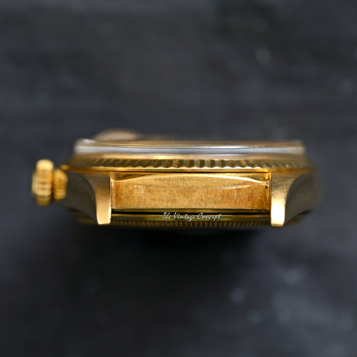 Rolex 18K Yellow Gold Datejust Gold Dial w/Jubilee Bracelet Ref. 1601