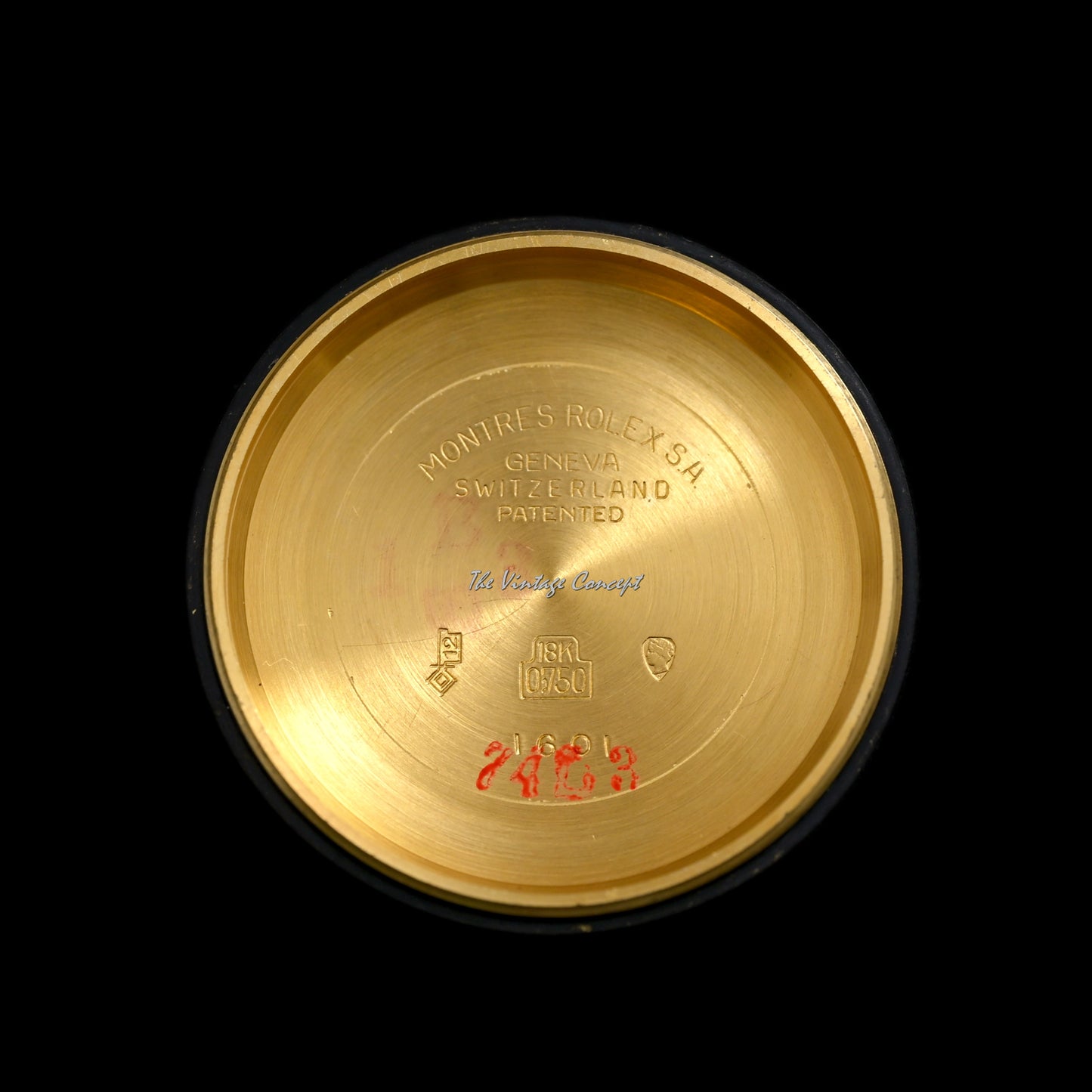 Rolex 18K Yellow Gold Datejust Gold Dial w/Jubilee Bracelet Ref. 1601