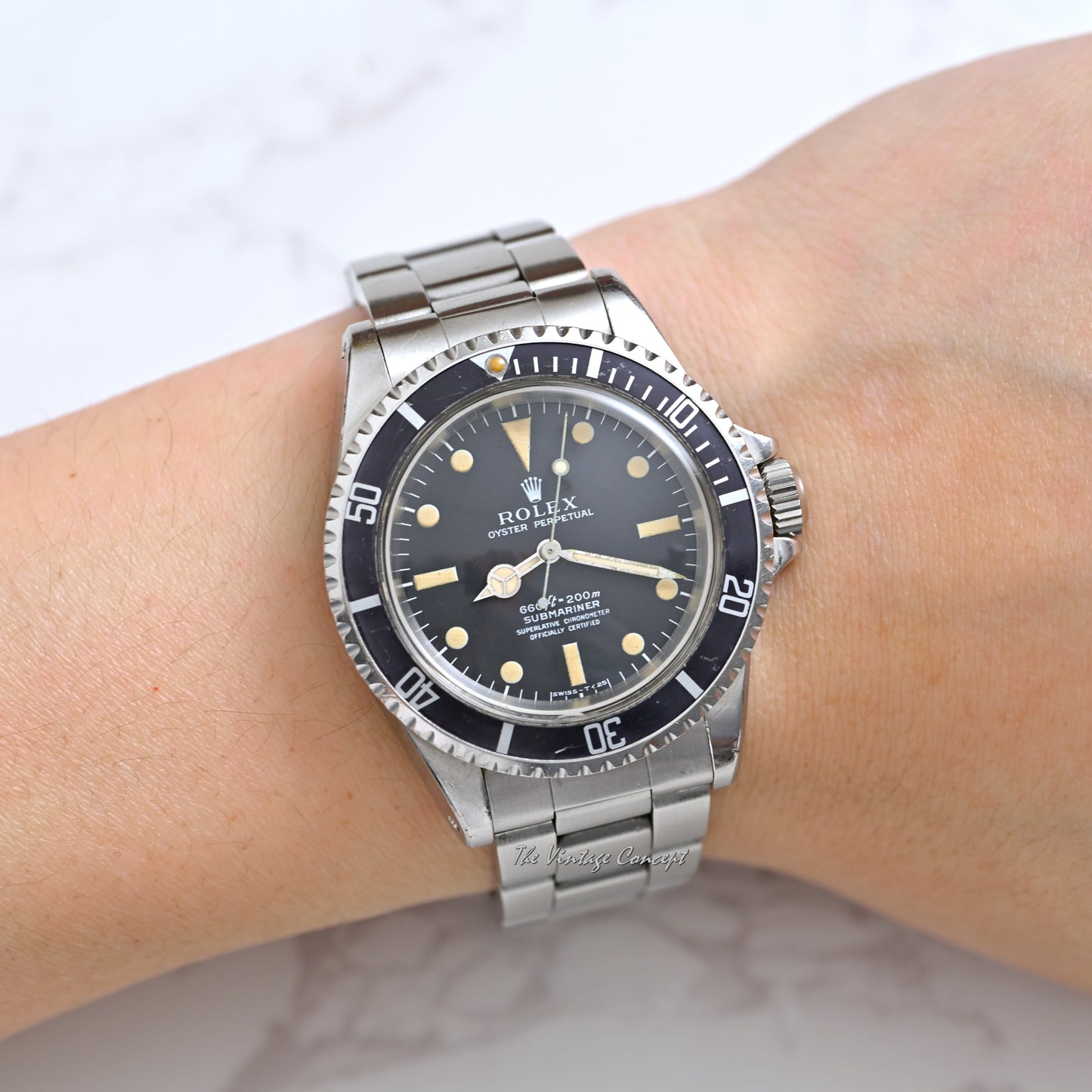 Rolex Steel Submariner Four line Matte Dial Ref. 5512