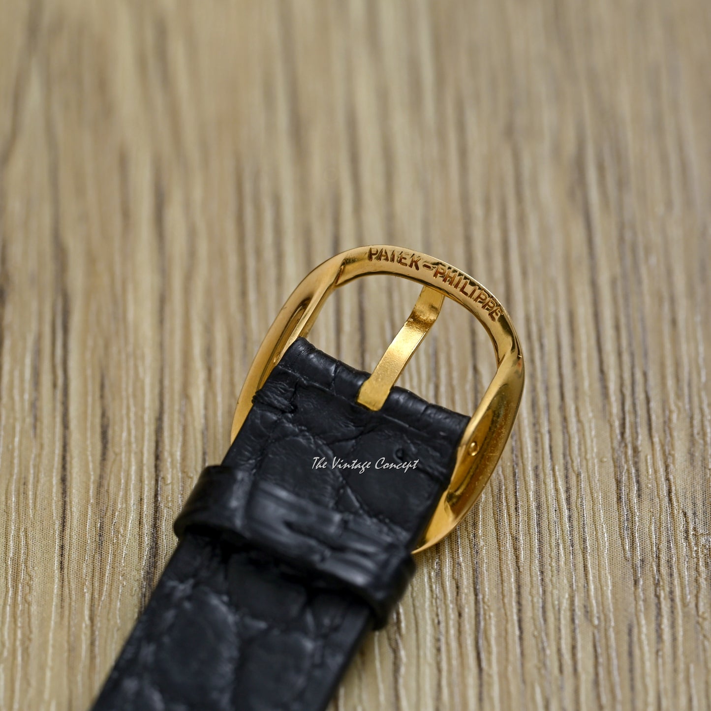 Patek Philippe 18K Yellow Gold Ellipse Beyer Blue Dial Manual Wind w/ Box & paper Ref. 3848J