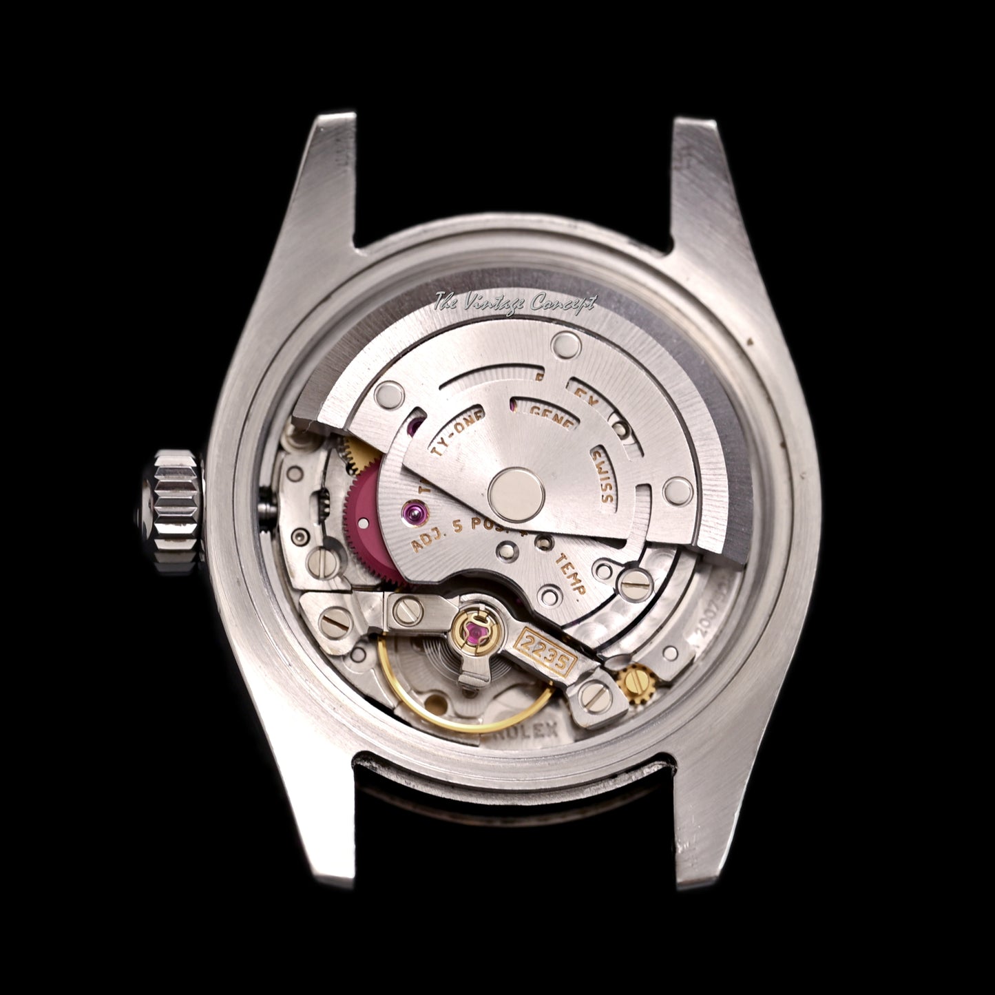 Rolex Lady Datejust Black Computer Dial with Diamond Indexes w/ paper Ref. 179174