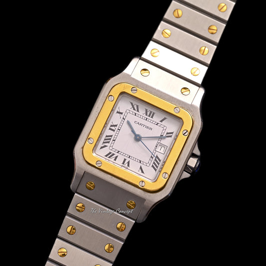 Cartier Two-Tones Santos Carree Date Automatic Ref. 2961