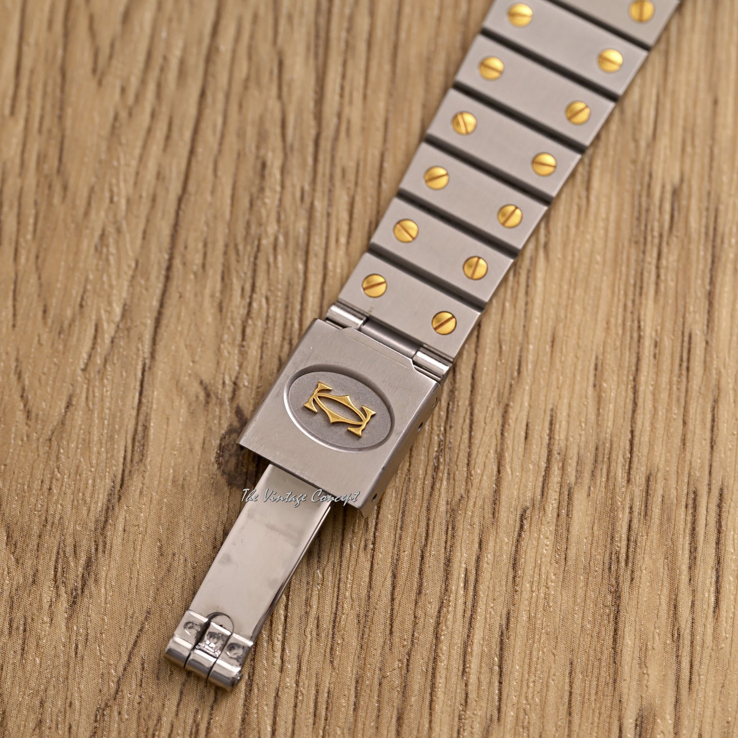 Cartier Two-Tones Santos Carree Date Automatic Ref. 2961