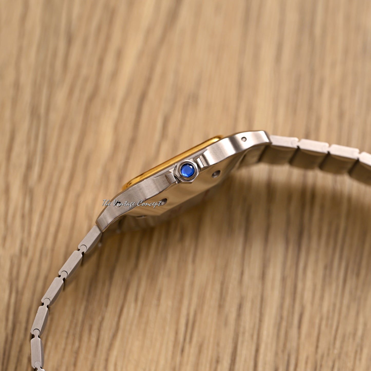 Cartier Two-Tones Santos Carree Date Automatic Ref. 2961