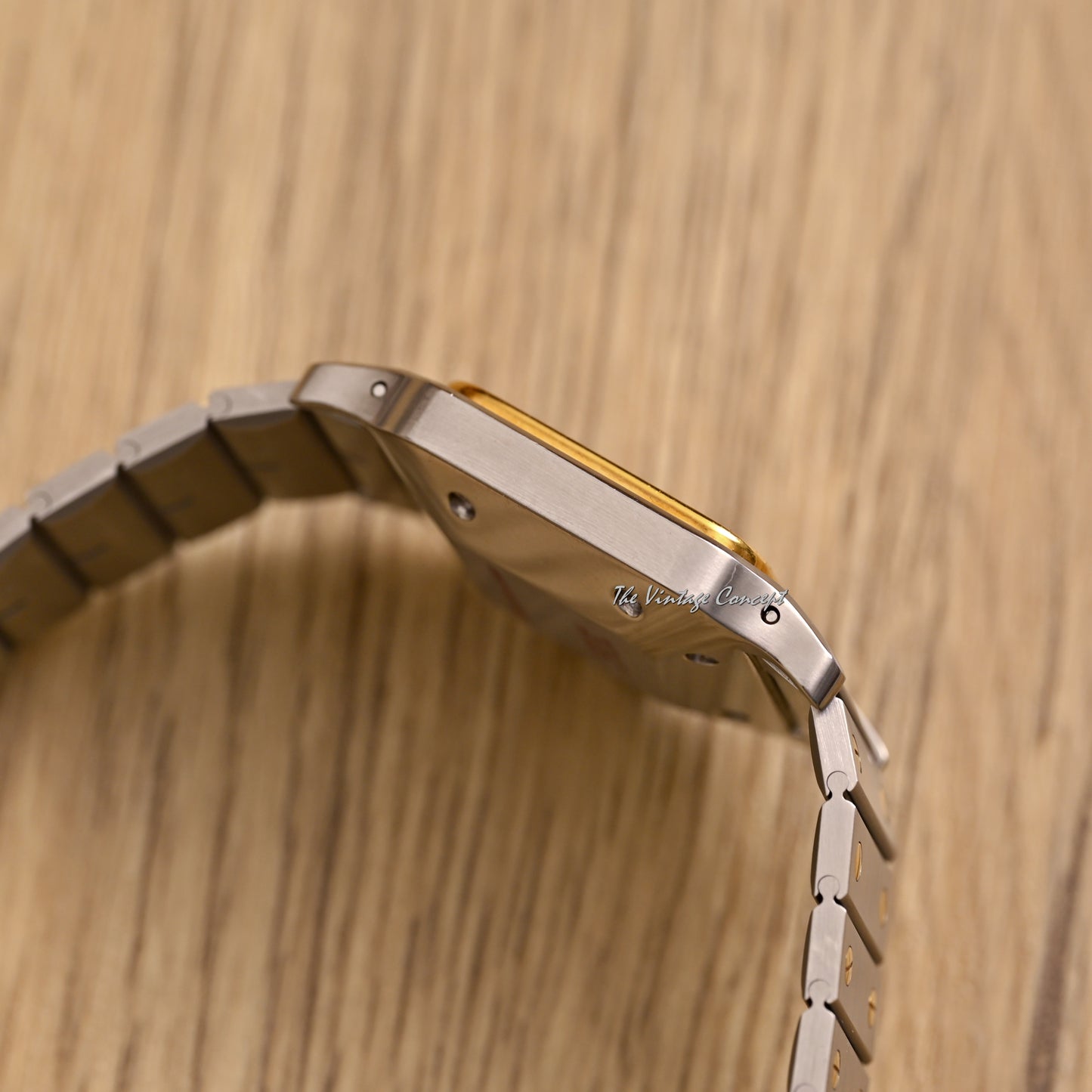 Cartier Two-Tones Santos Carree Date Automatic Ref. 2961