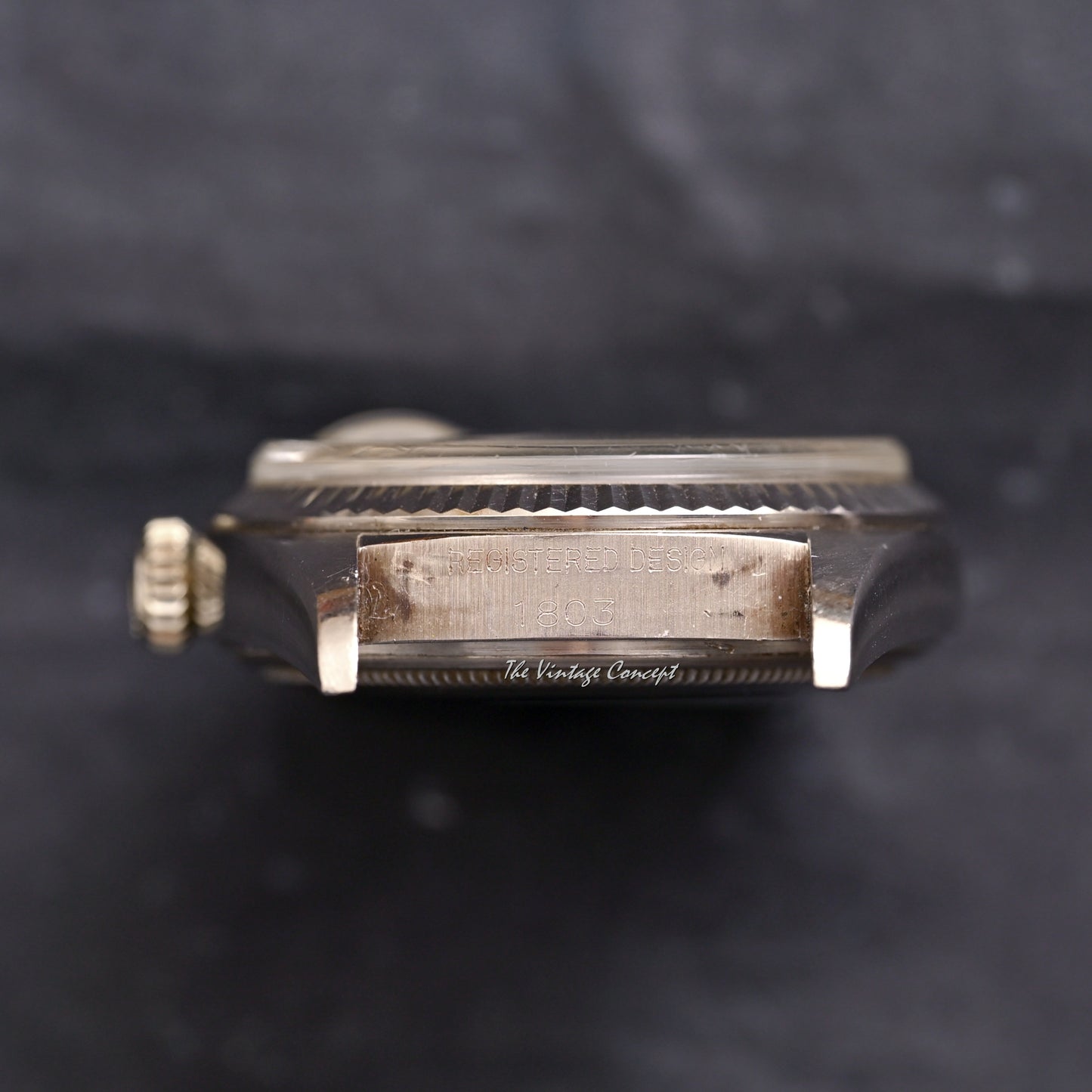 Rolex 18K White Gold Day-Date Silver Dial Ref. 1803 (Head Only)