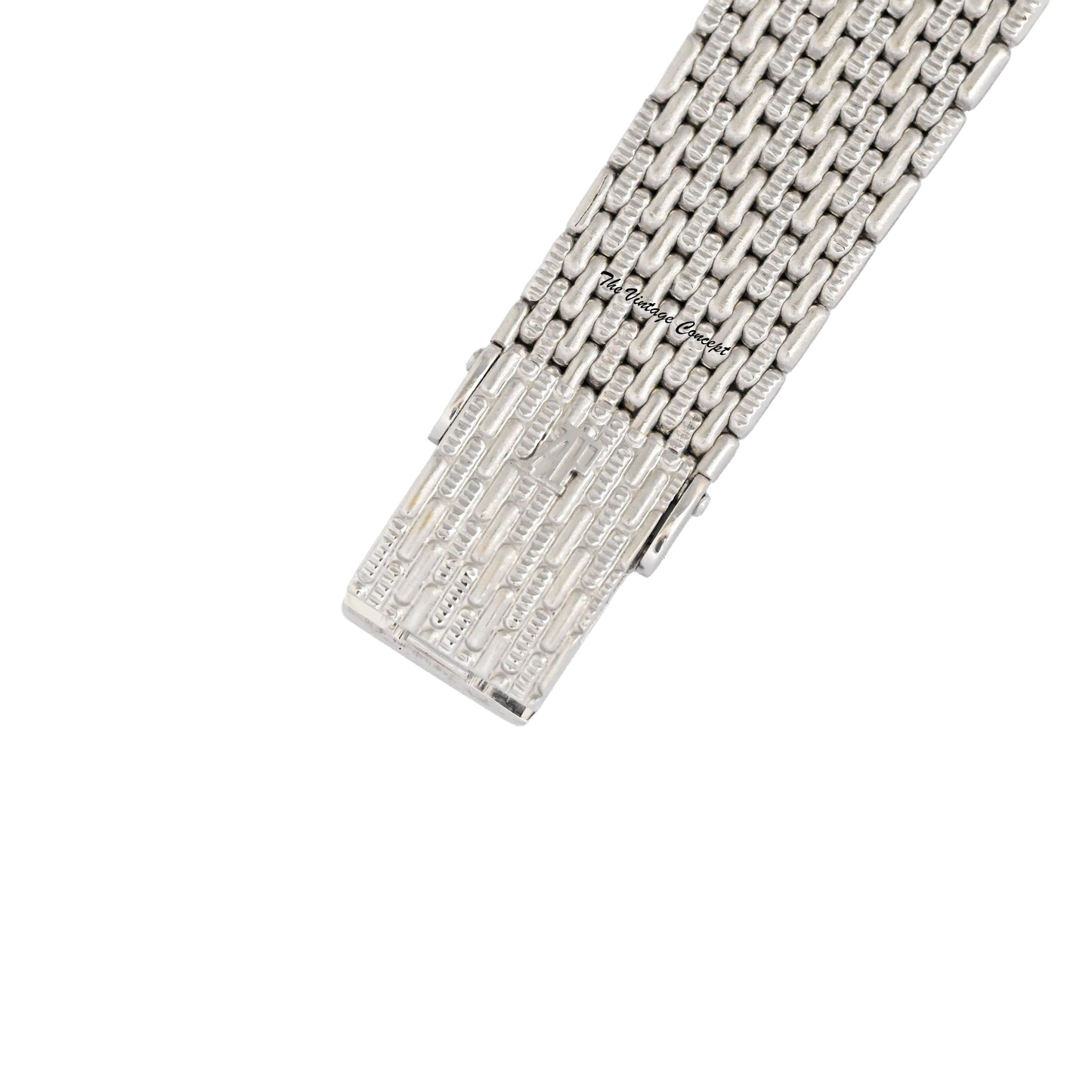 Audemars Piguet 18K White Gold Black Dial Diamond Manual
