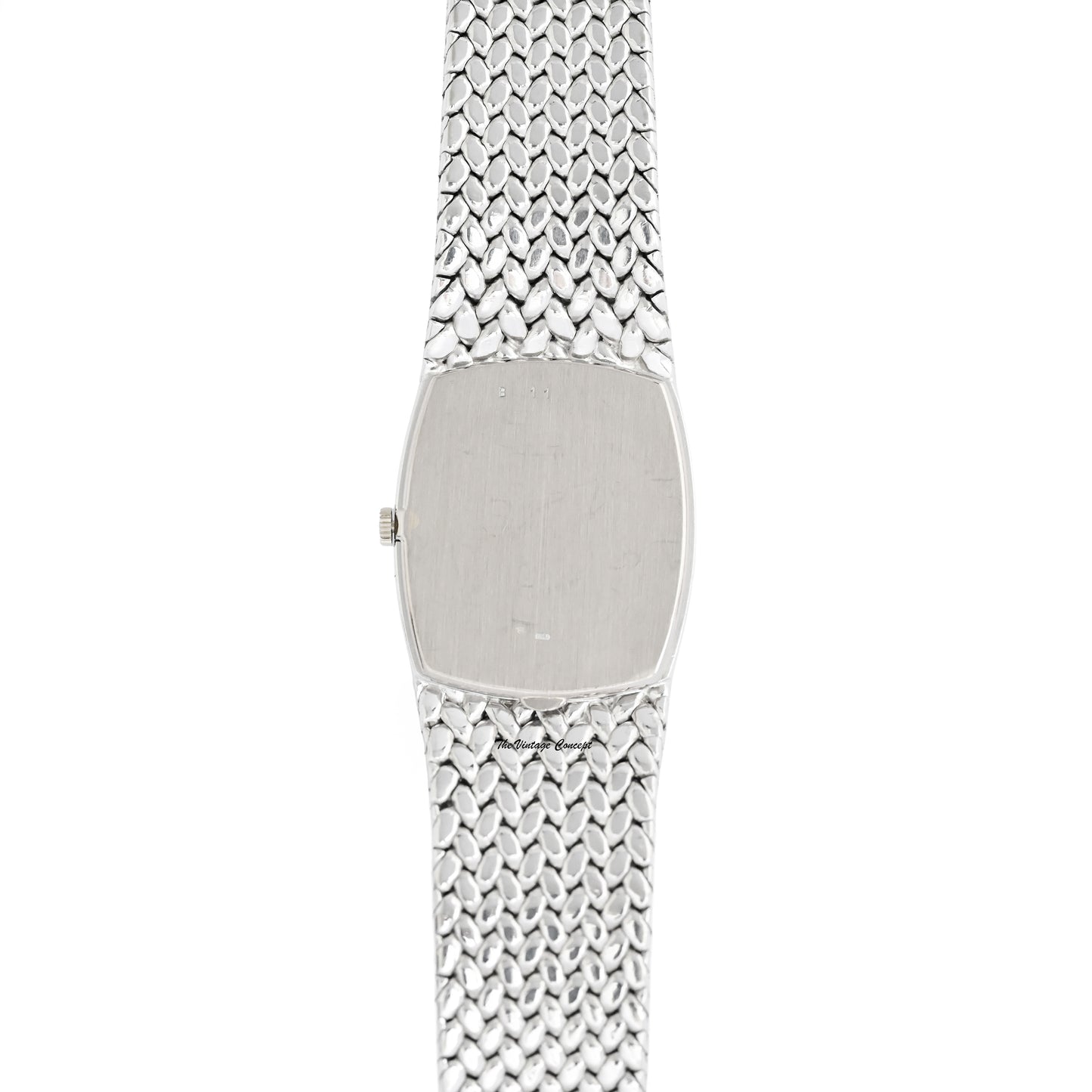 Audemars Piguet 18K White Gold Manual Black Dial Cobra