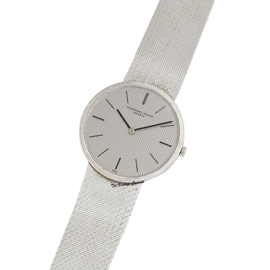 Audemars Piguet 18K White Gold Manual