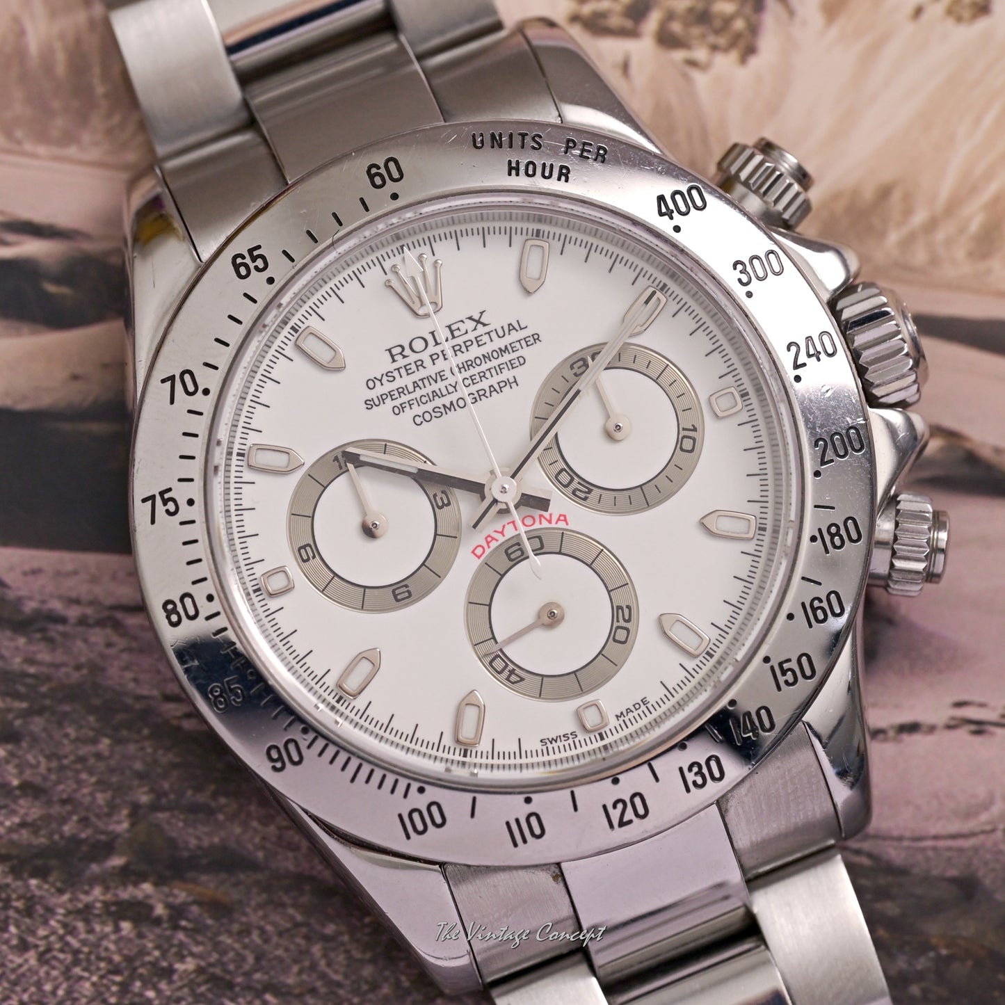 Rolex Steel Cosmograph Daytona White Dial Ref. 116520
