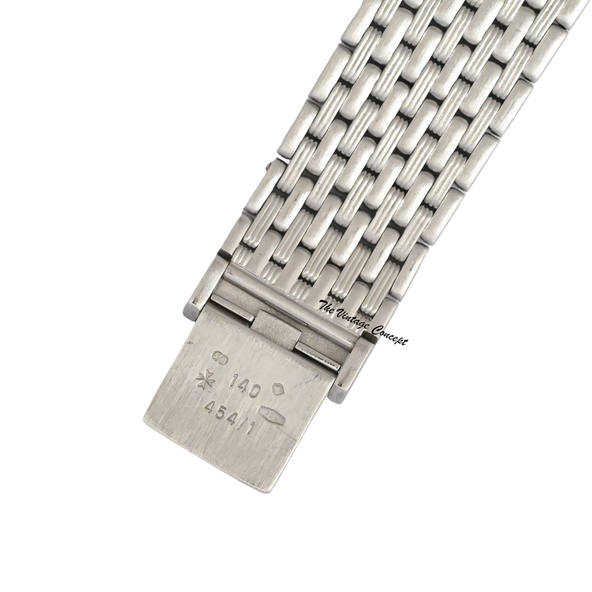 Vacheron  Constantin 18K White Gold Manual Bracelet Watch Diamond indexes
