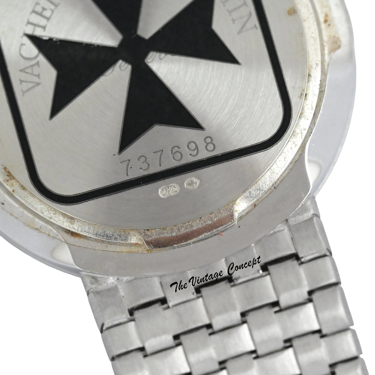 Vacheron Constantin Patrimony 18K White Gold Diamond Set