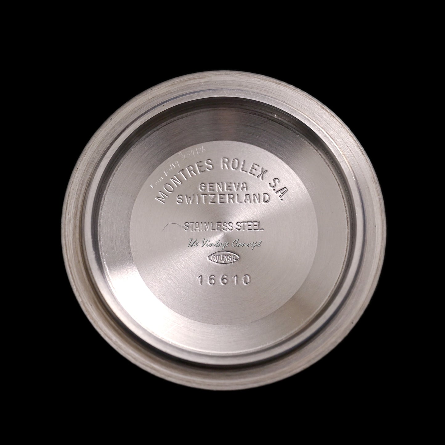 Rolex Two-Tone Submariner Gold Dial with Sapphire & Diamond Indexes Ref. 16613