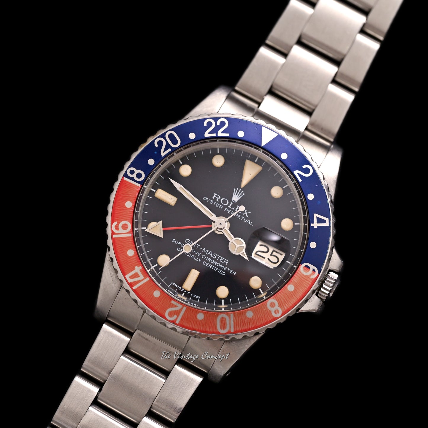 Rolex Steel GMT-Master “Pepsi” Matte Dial Mark IV Ref. 1675