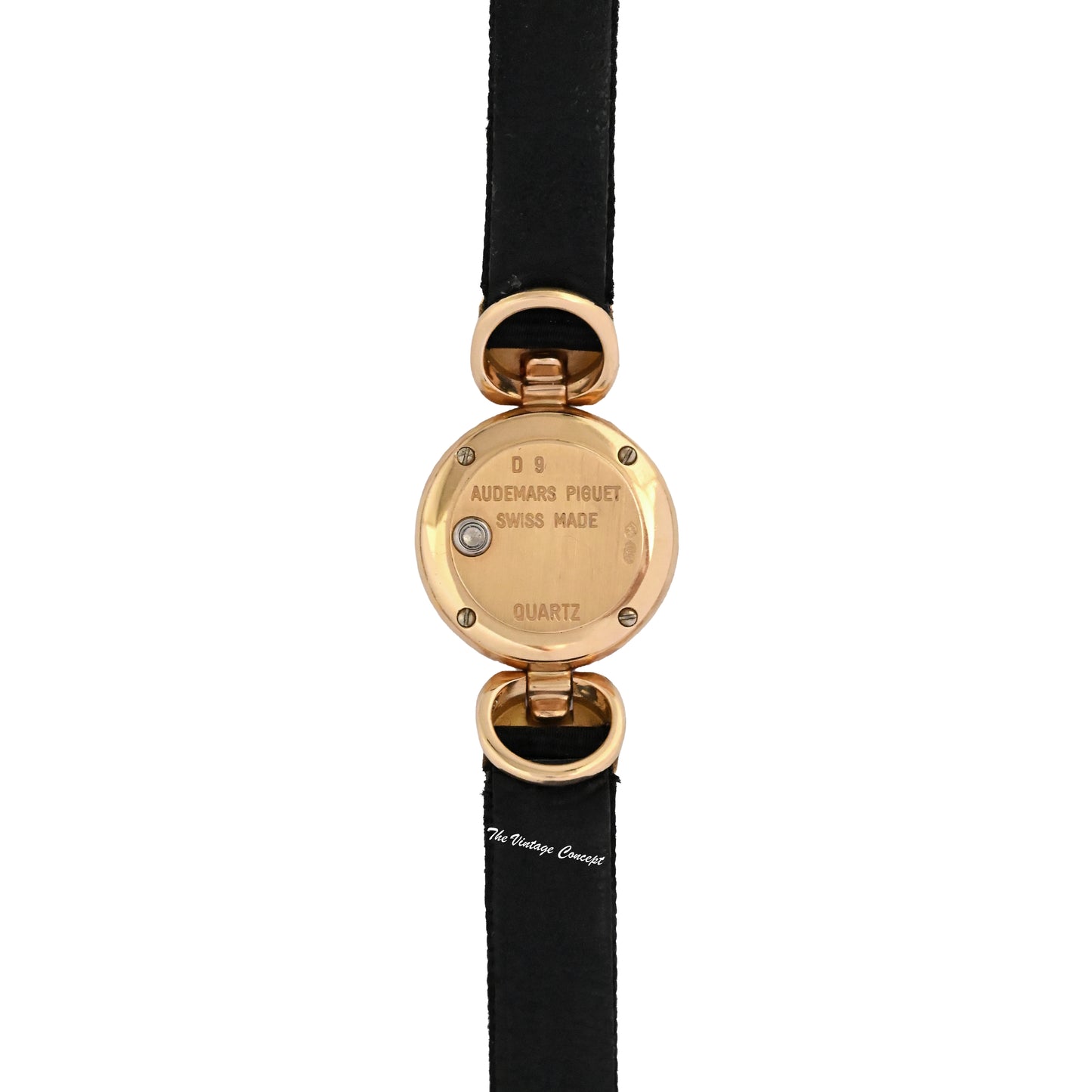 Audemars Piguet 18K Yellow Gold Diamond Seiling Box & Paper