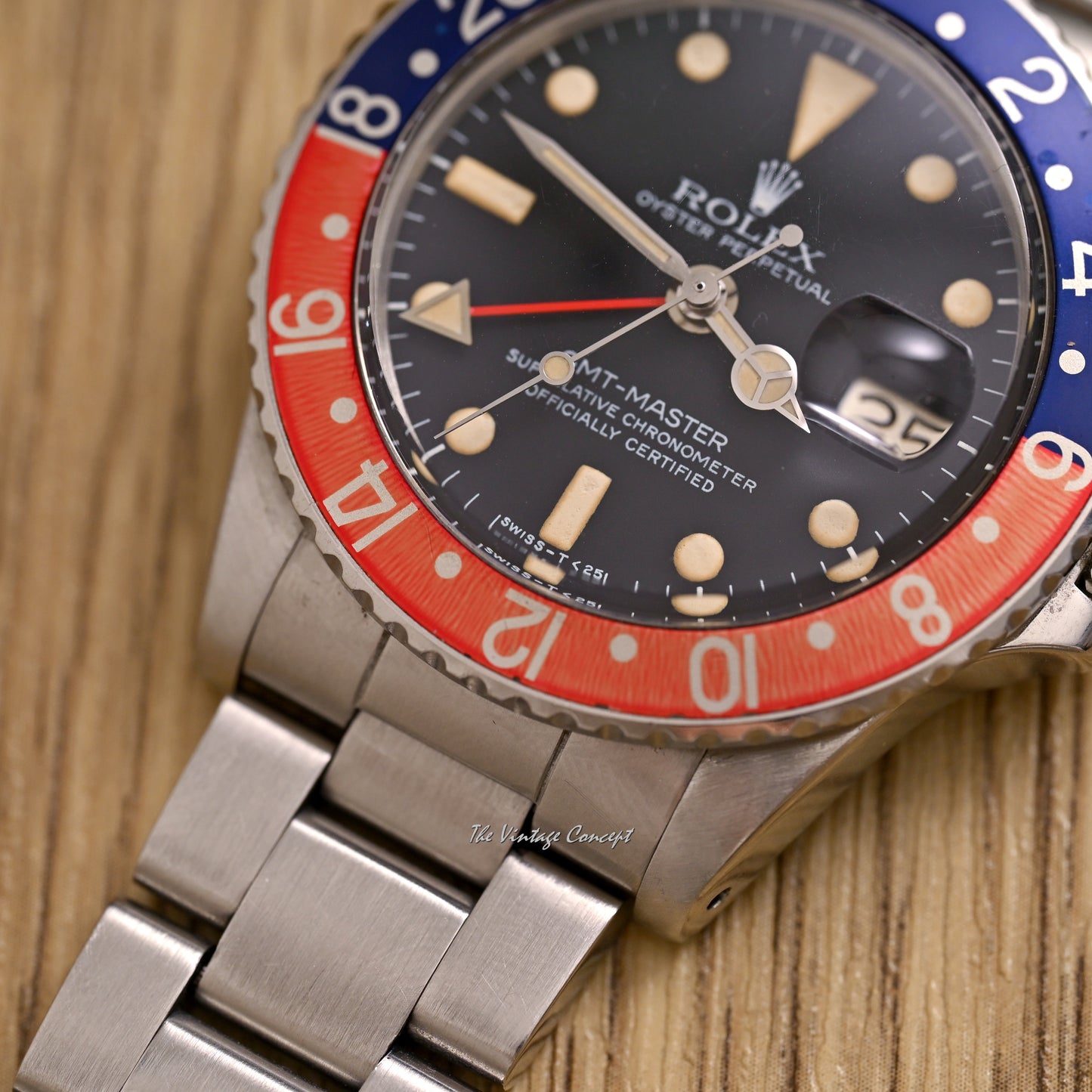 Rolex Steel GMT-Master “Pepsi” Matte Dial Mark IV Ref. 1675
