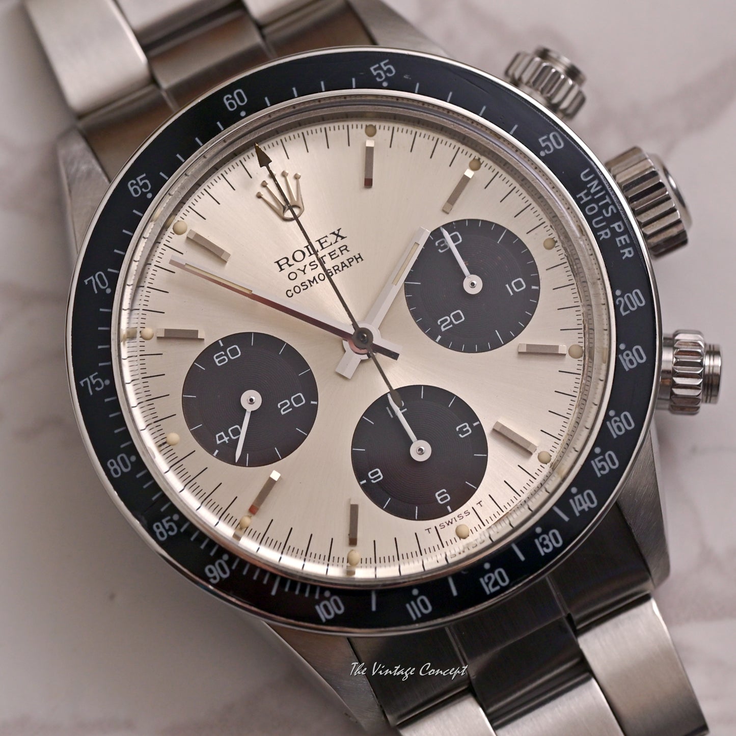 Rolex Steel Oyster Cosmograph Daytona Silver Dial Ref. 6263