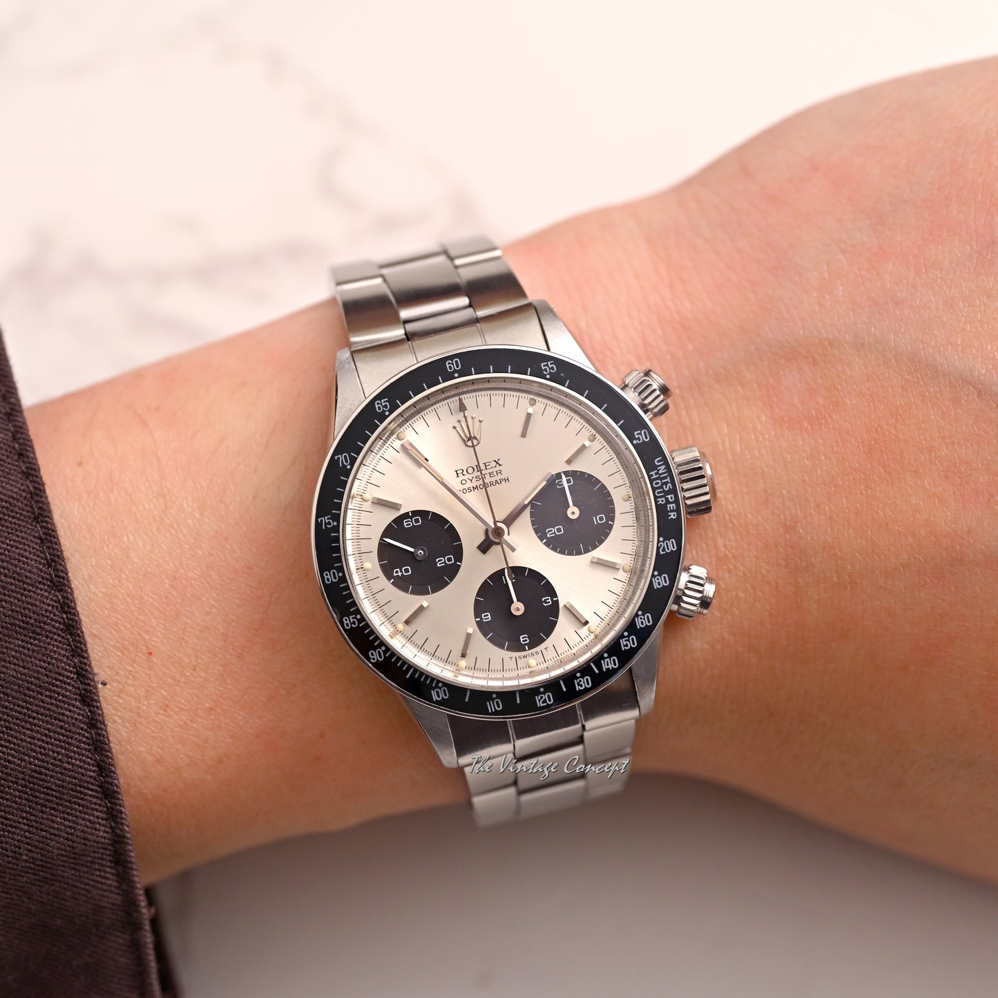 Rolex Steel Oyster Cosmograph Daytona Silver Dial Ref. 6263