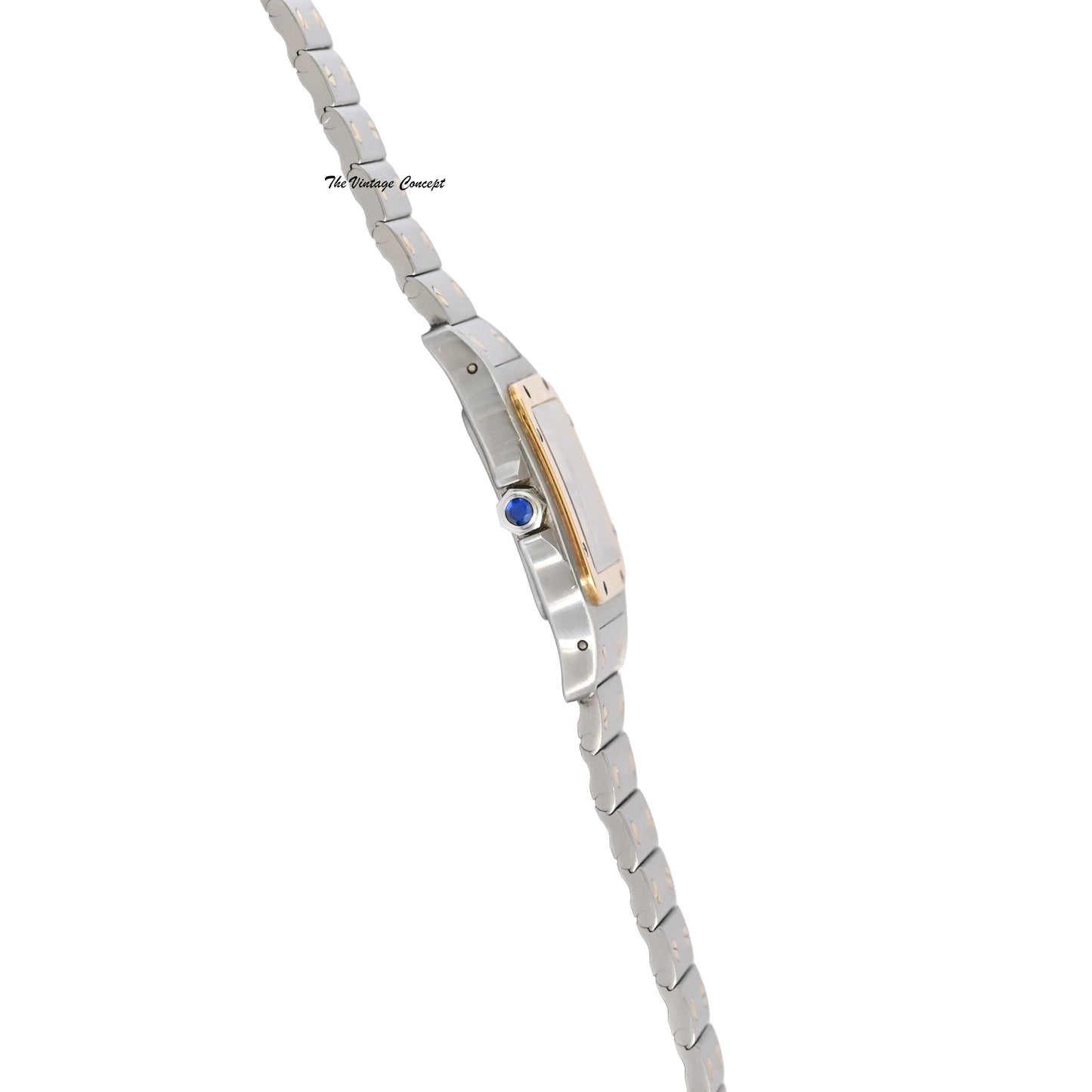 Cartier Two-Tones Santos Galbee with Quartz Ref. 187901